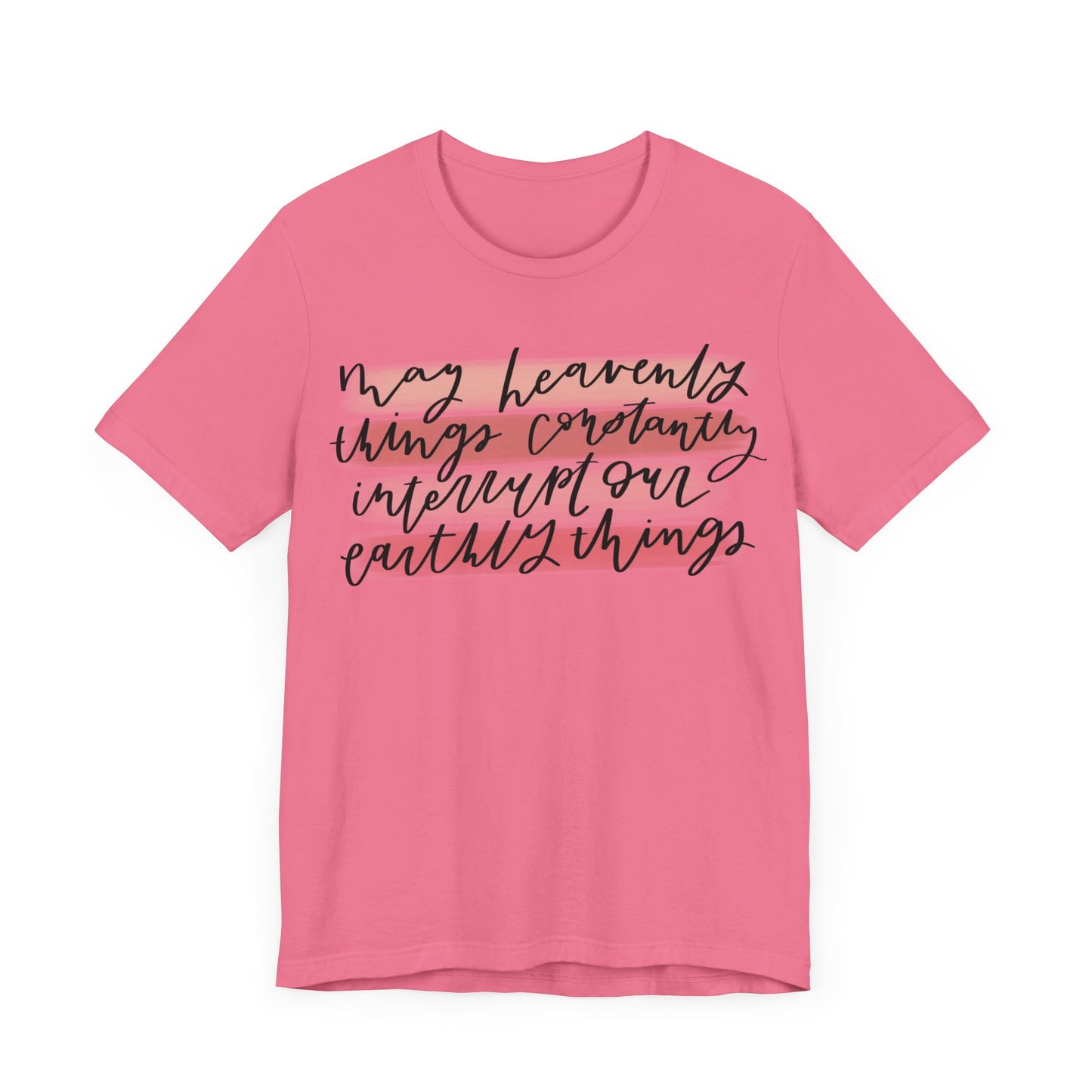 Heavenly Things Tee (pink design)