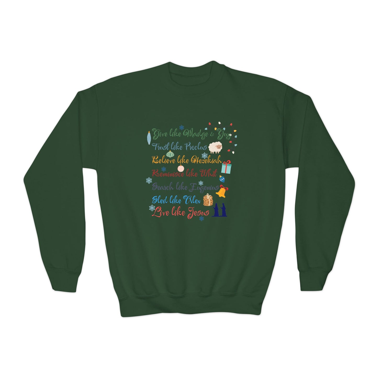 Youth Christmas in Odyssey Sweatshirt
