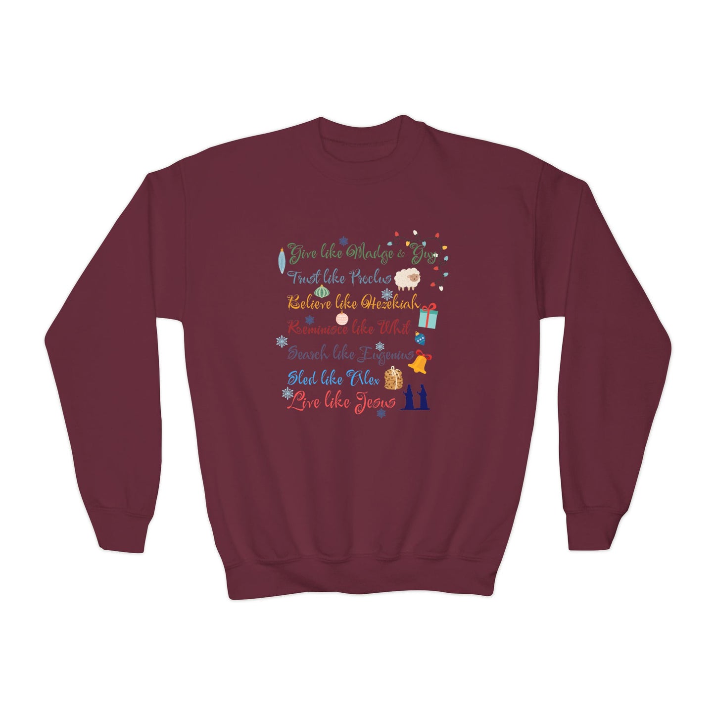 Youth Christmas in Odyssey Sweatshirt