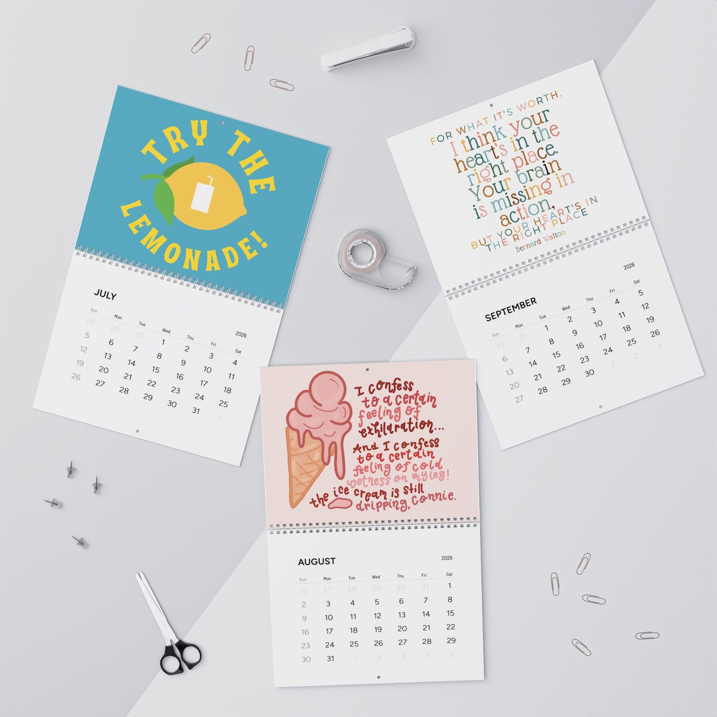 I'd Rather Be in Odyssey 2026 Wall Calendar