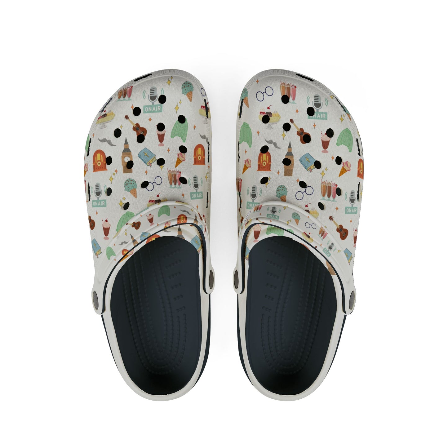 Ice Cream & Imagination Adult Clogs