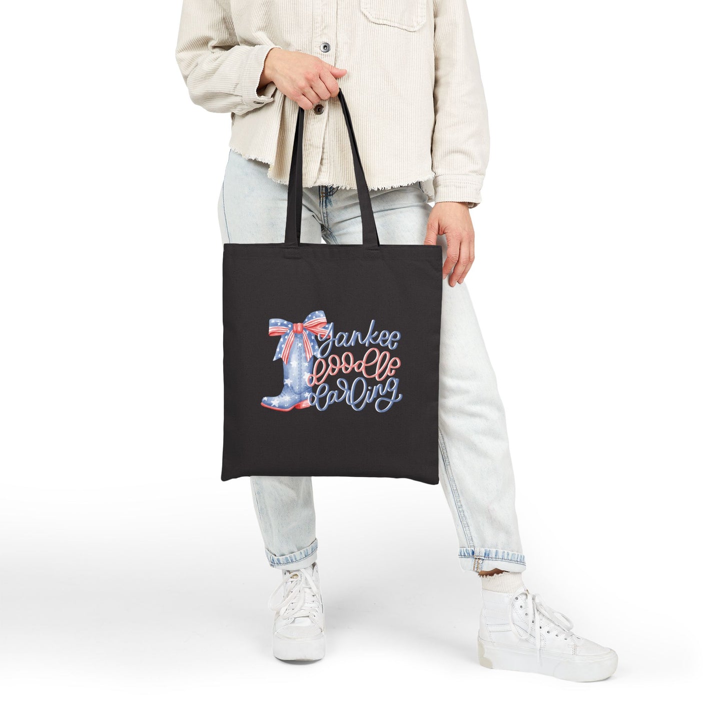 Yankee Doodle Darling Canvas Tote