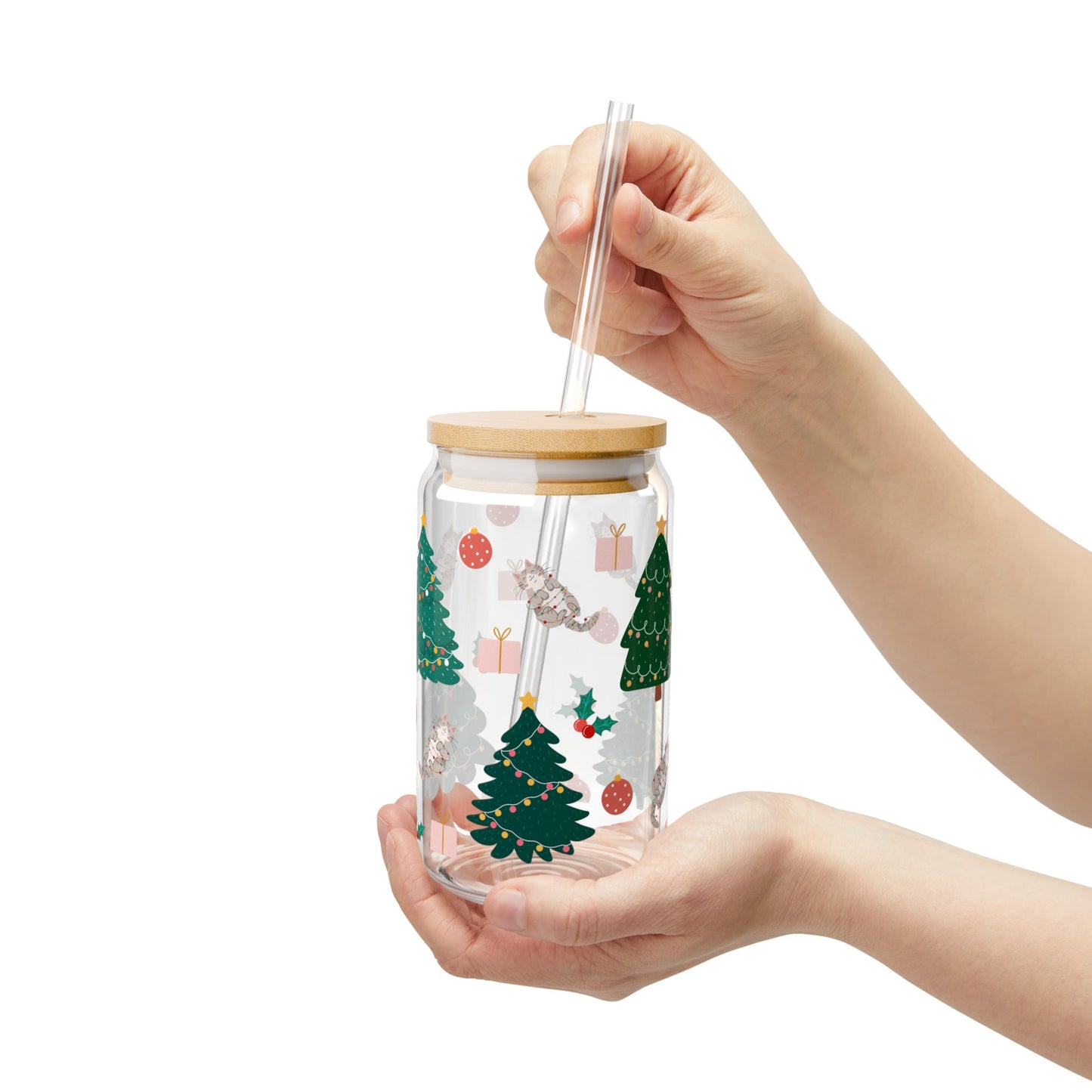 A Very Chubby Christmas Glass