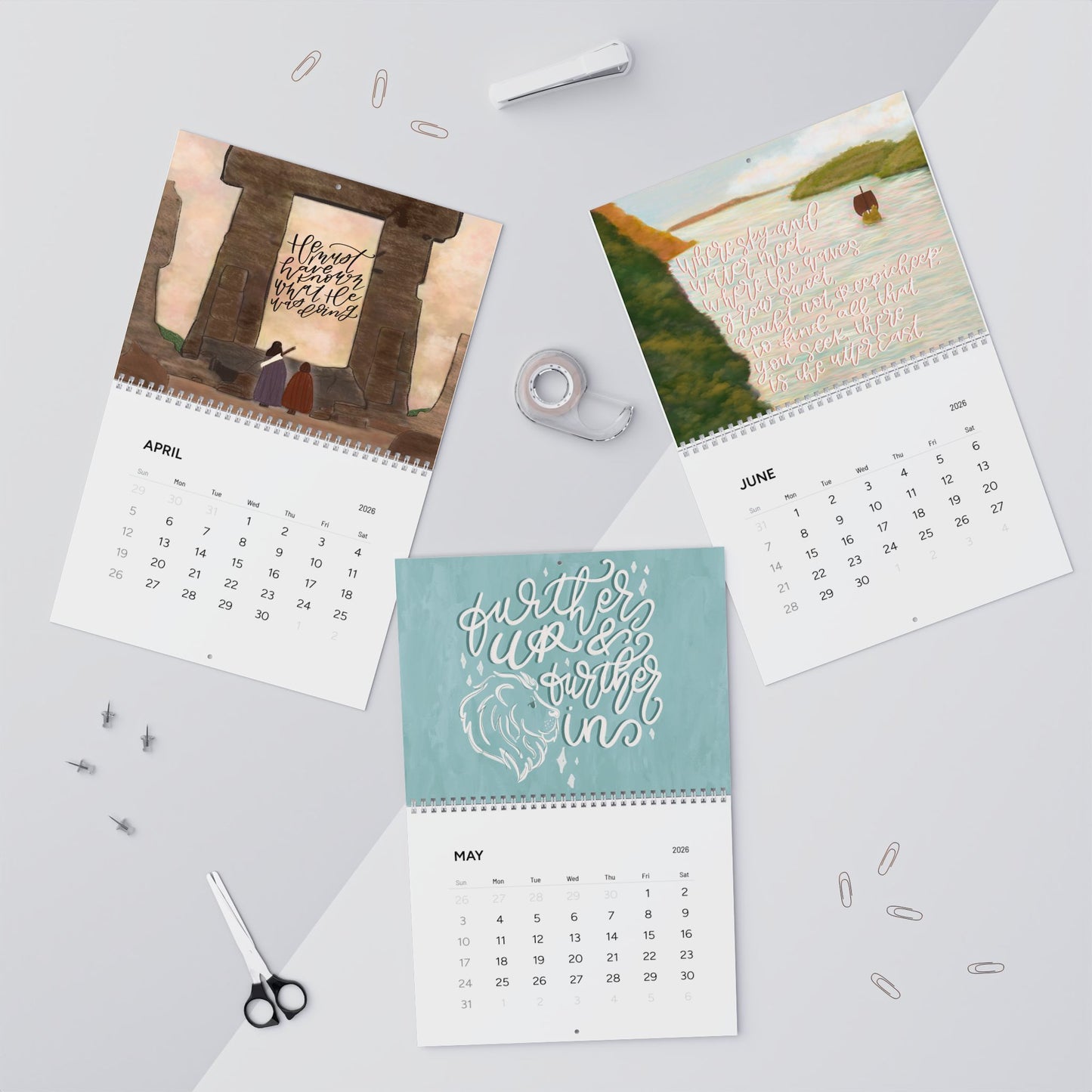 2026 Narnian Wall Calendar