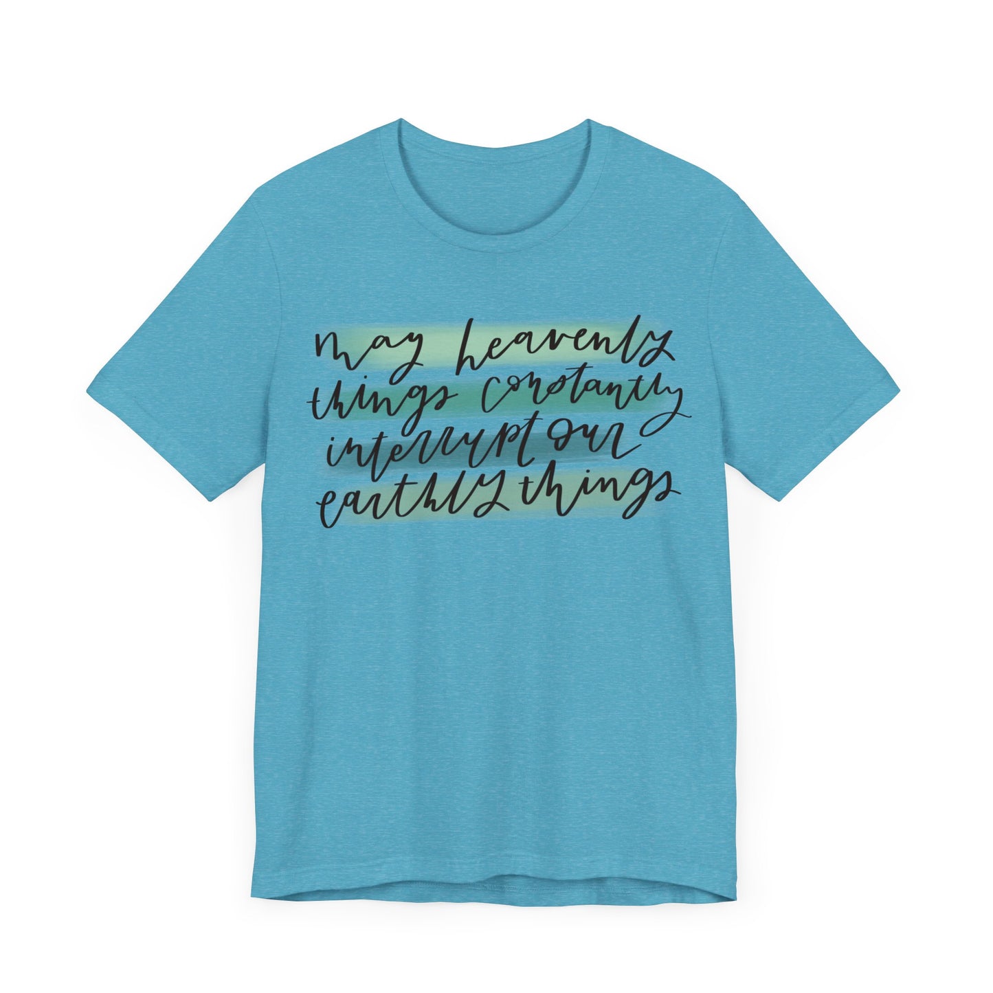 Heavenly Things Tee (mint design)
