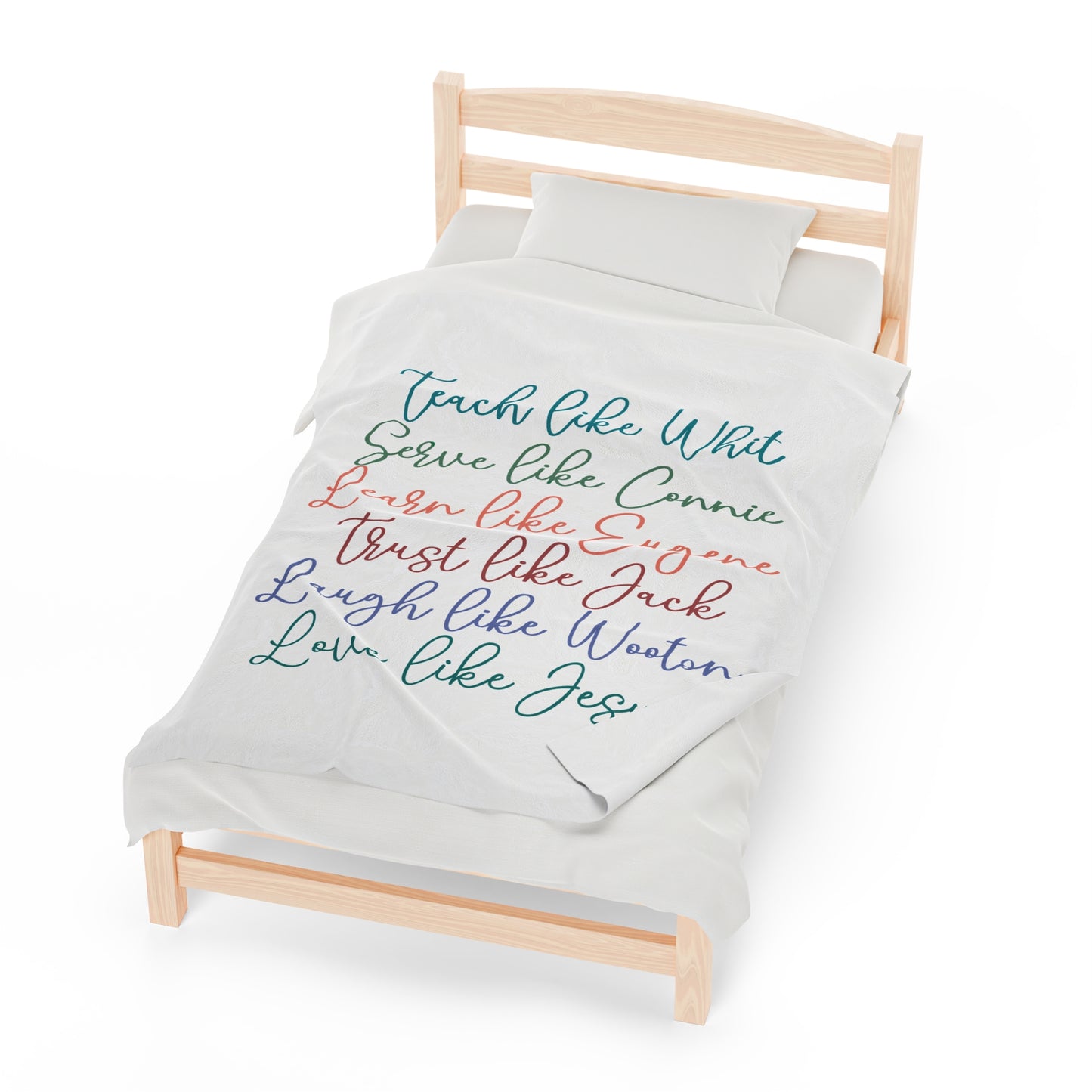 Love Like - Velveteen Plush Blanket