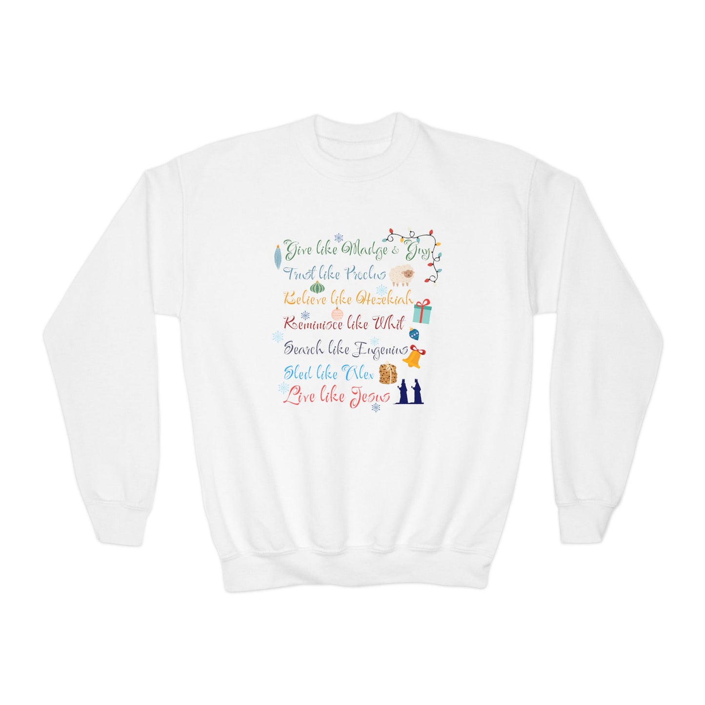 Youth Christmas in Odyssey Sweatshirt