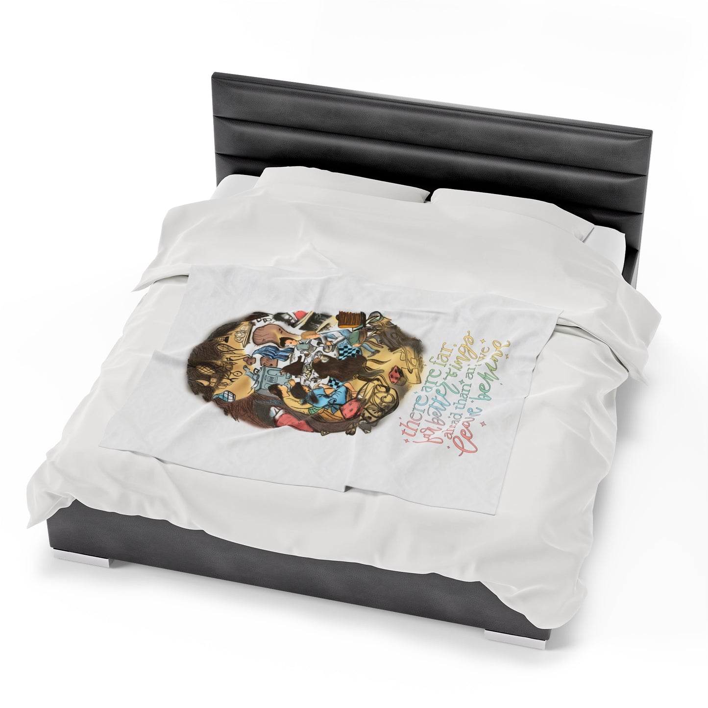 Far Better Things Plush Blanket