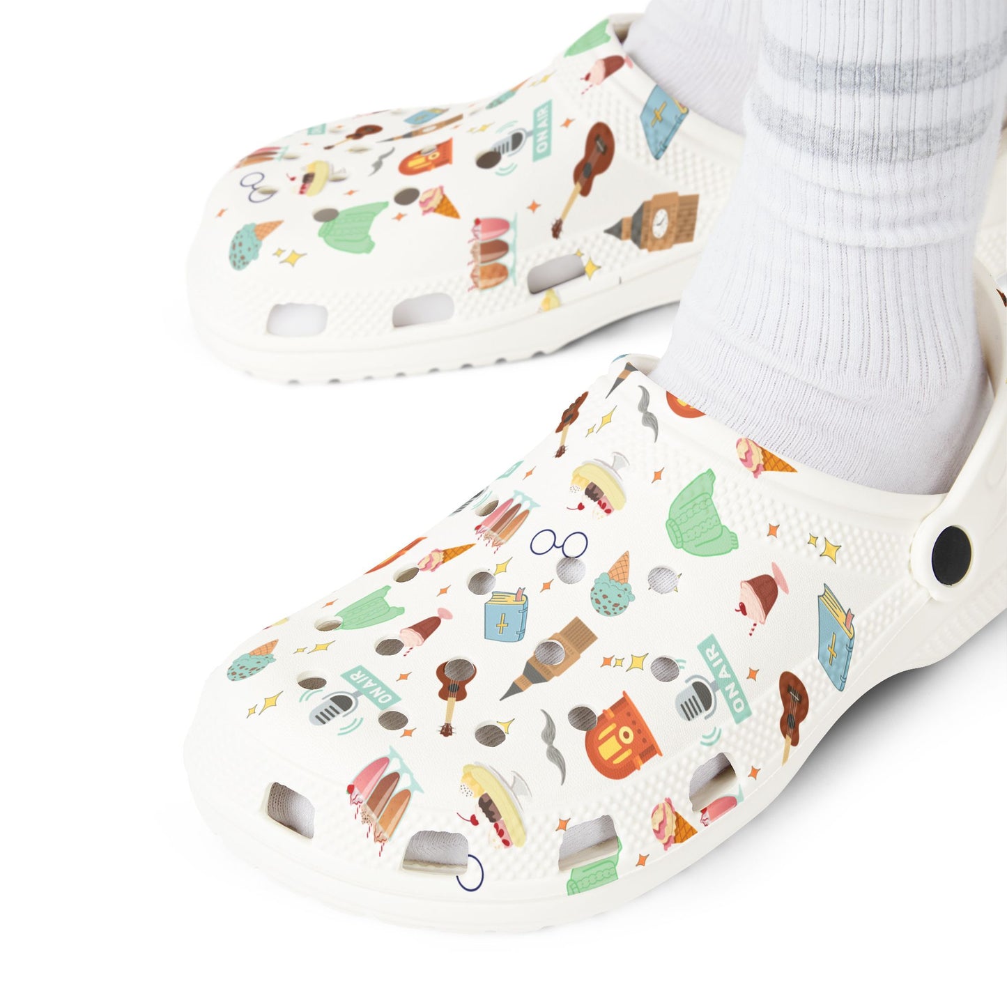 Ice Cream & Imagination Adult Clogs