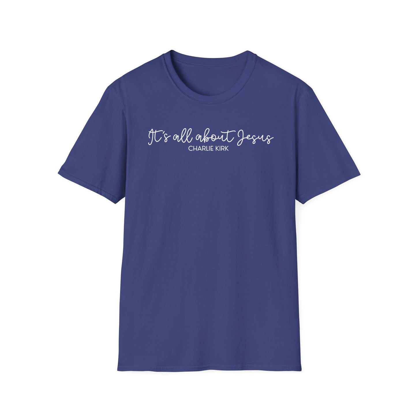All About Jesus Tee (White Design)