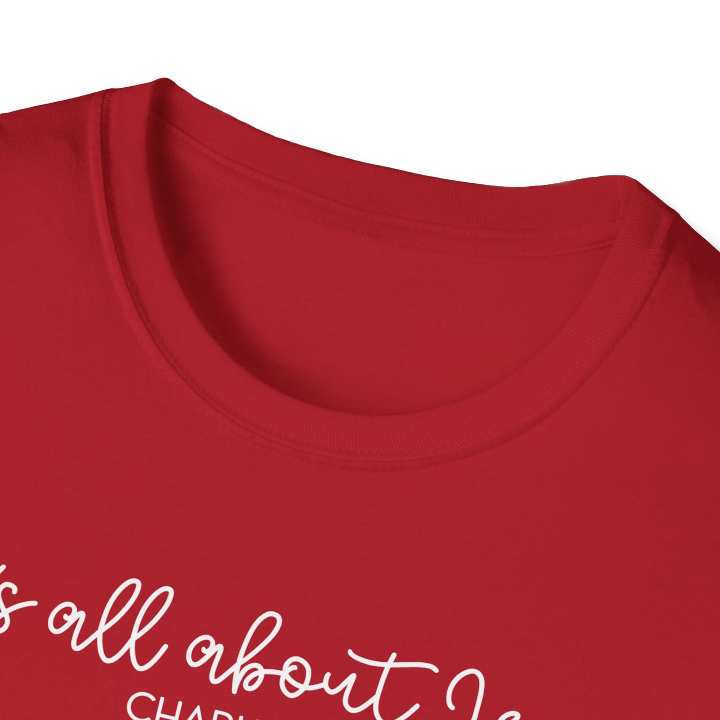 All About Jesus Tee (White Design)