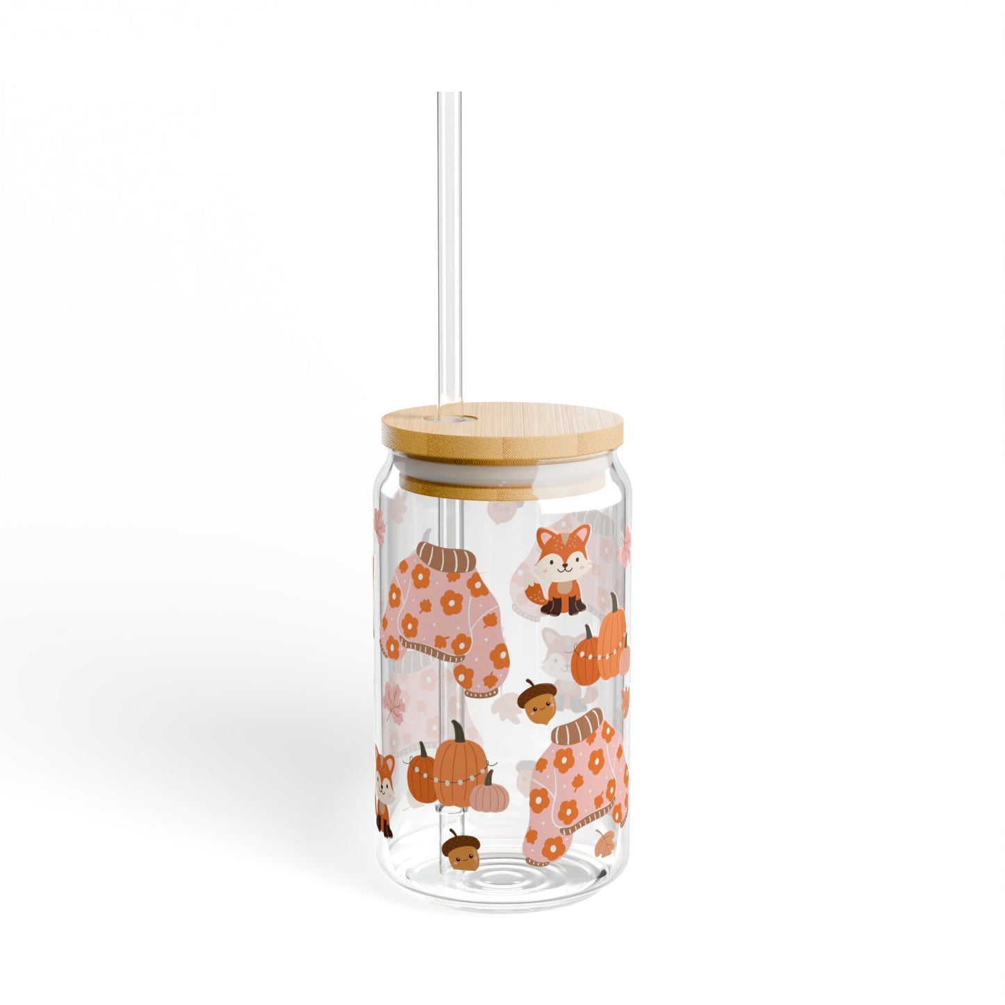 Cute & Cozy Fall Glass