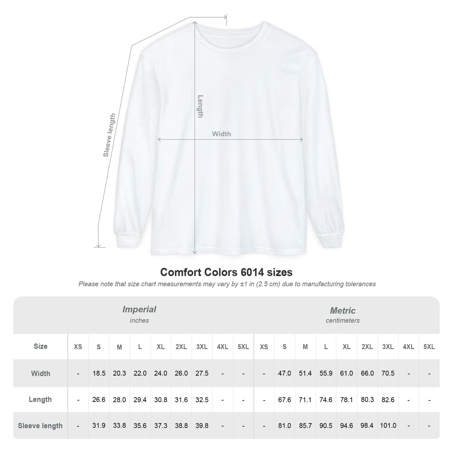 Broken Window Comfort Colors Long Sleeve