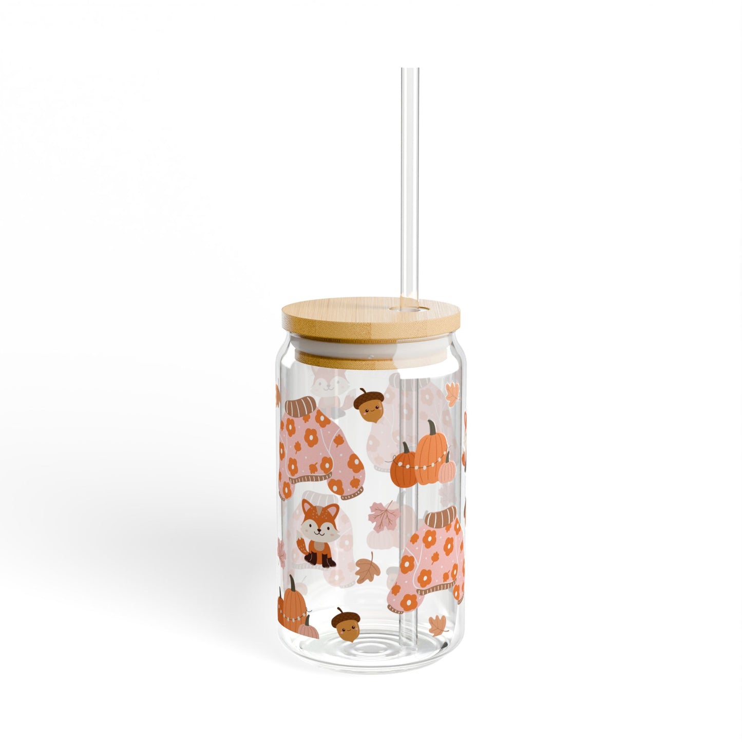 Cute & Cozy Fall Glass