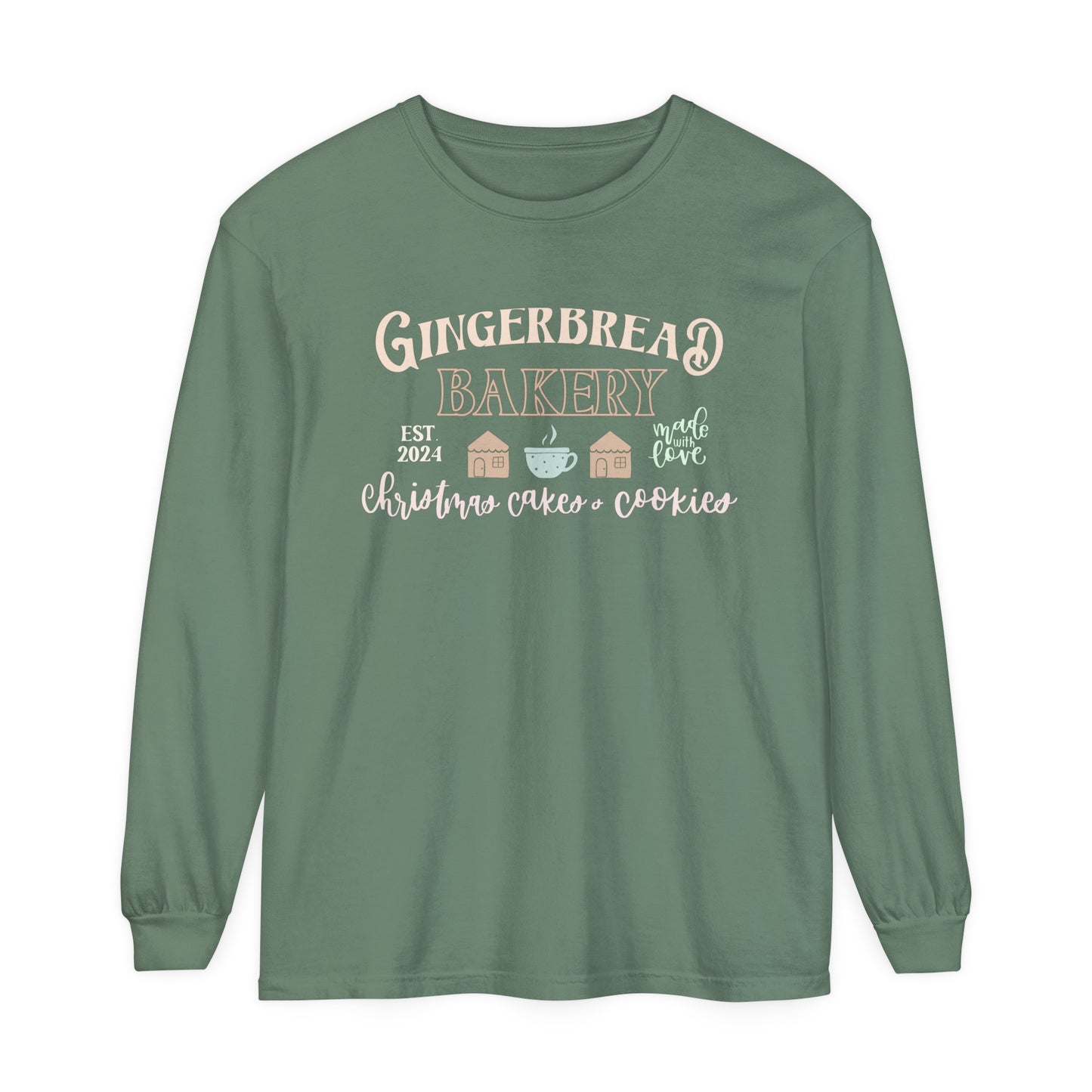 Gingerbread Bakery Comfort Colors Tee
