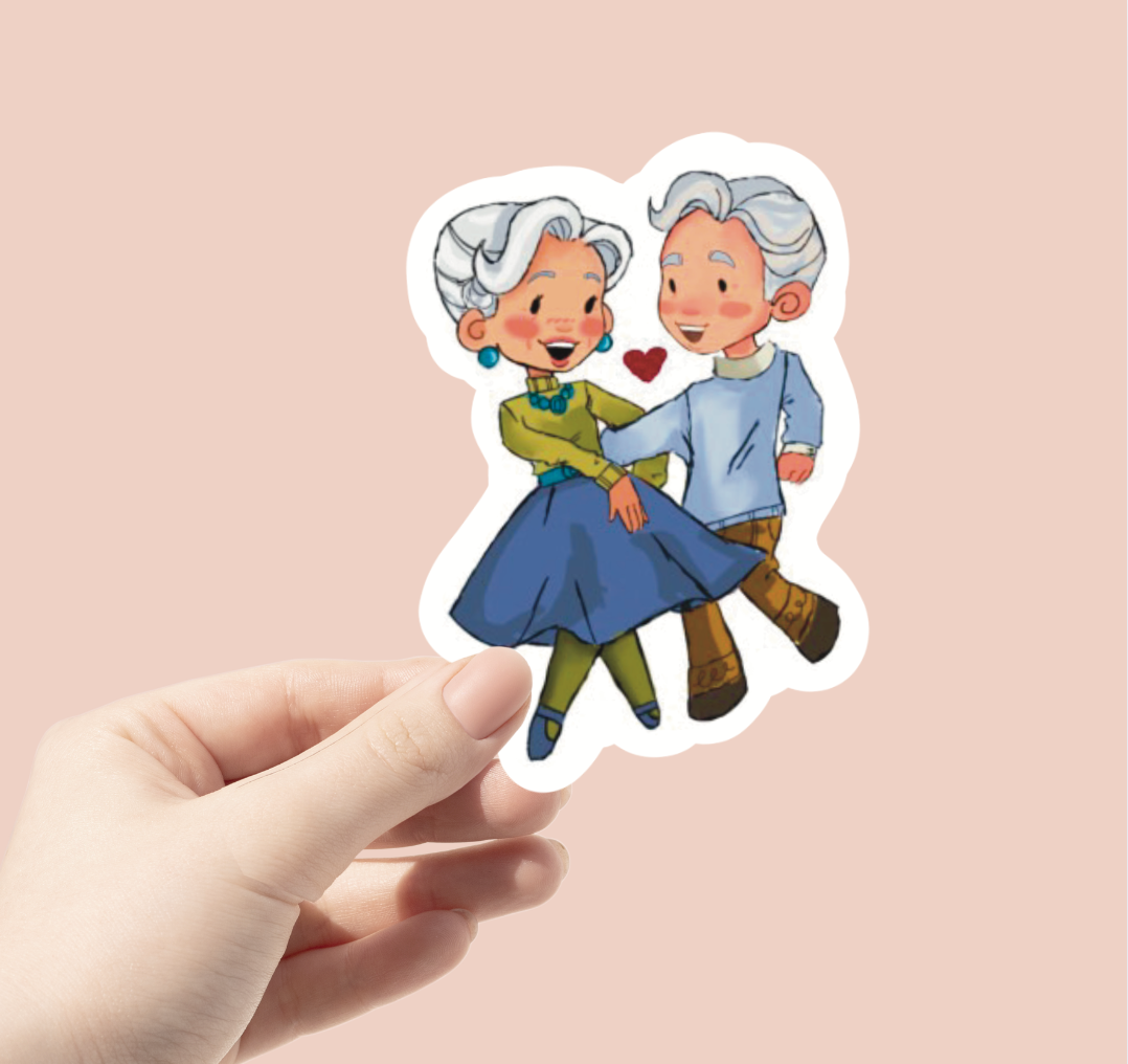 AIO COUPLE COLLAB STICKER