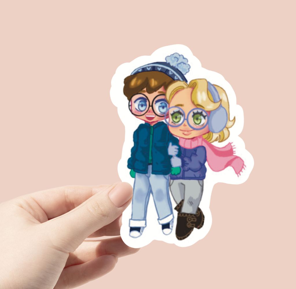 AIO COUPLE COLLAB STICKER