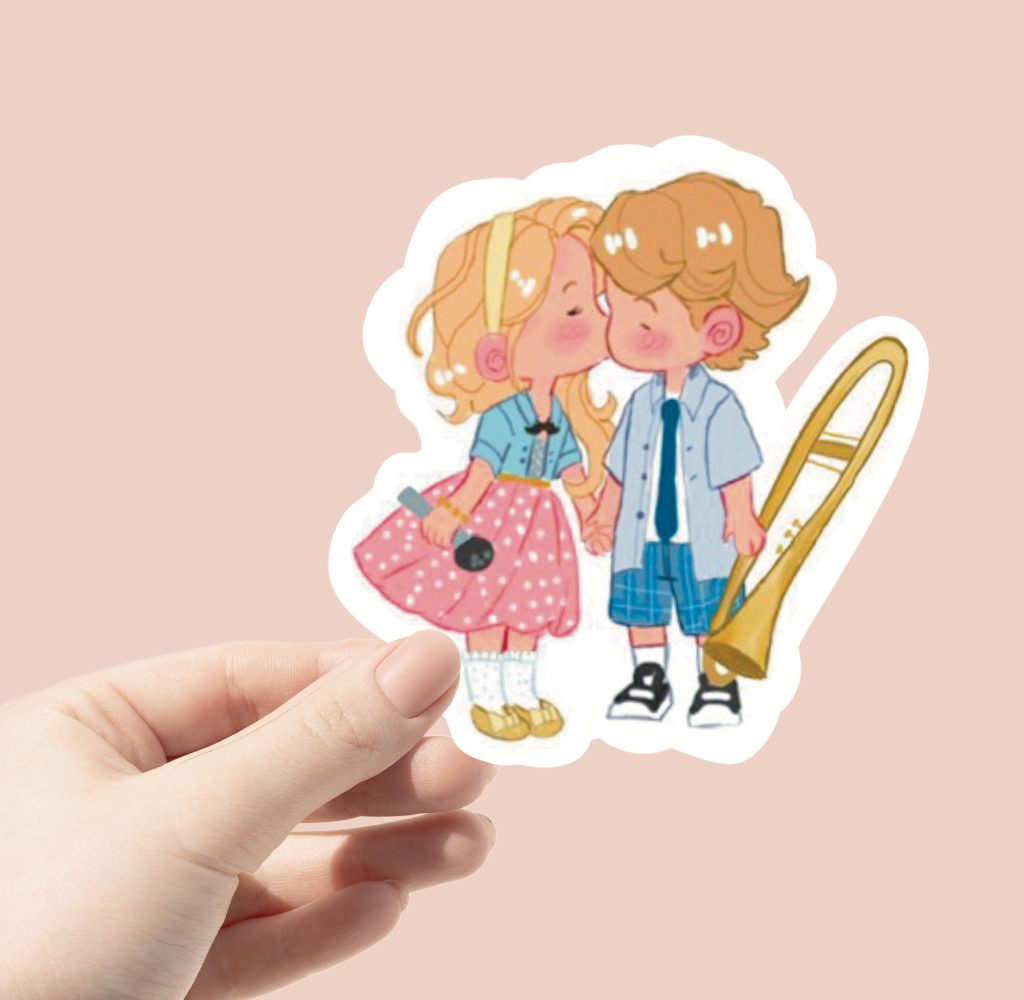 AIO COUPLE COLLAB STICKER