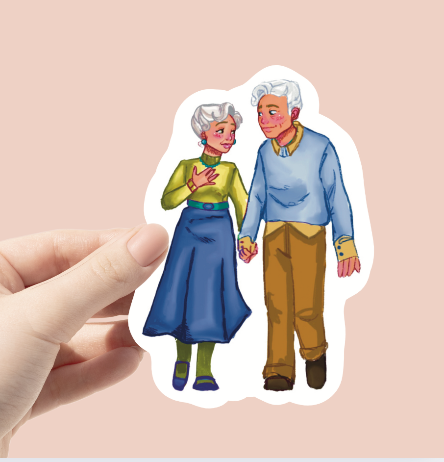 AIO COUPLE COLLAB STICKER