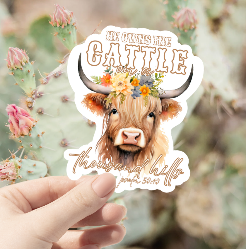 Thousand Hills Sticker