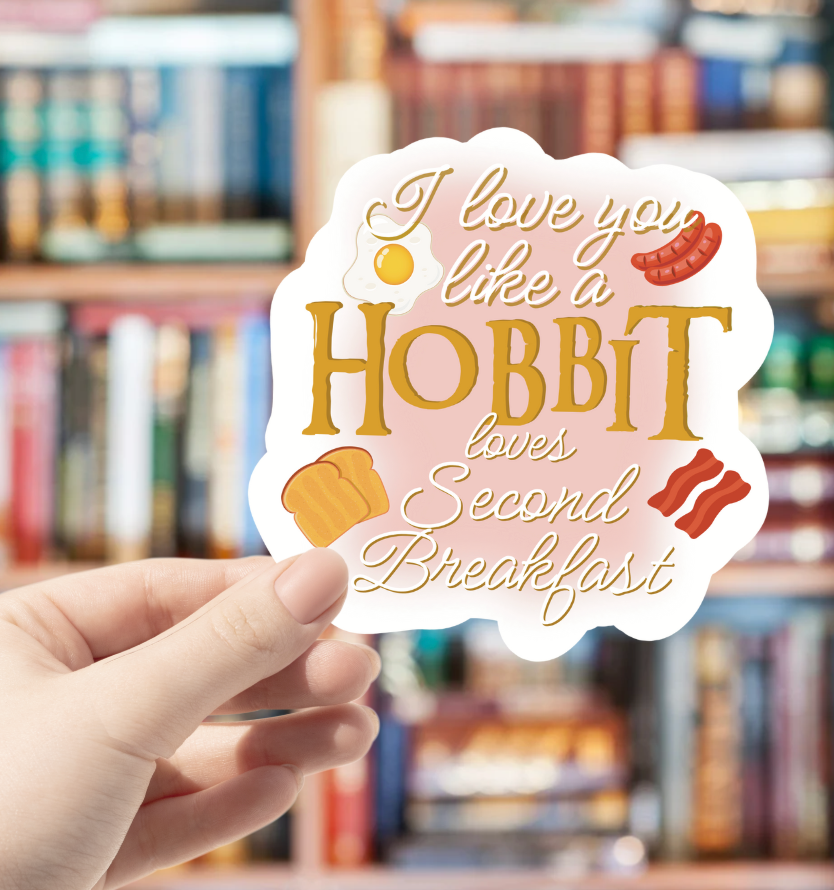 Second Breakfast Sticker