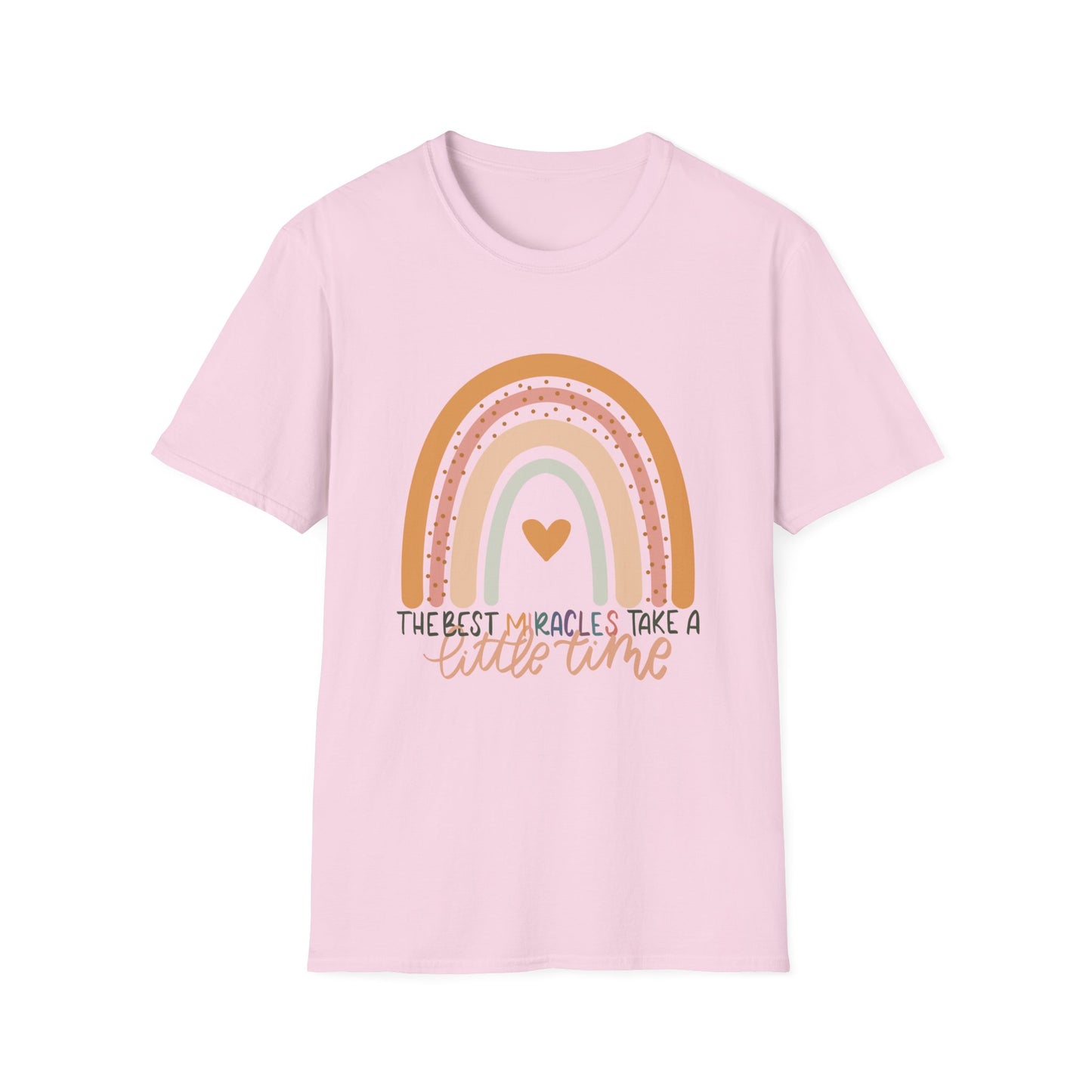 The Best Miracles Take A Little Time Tee