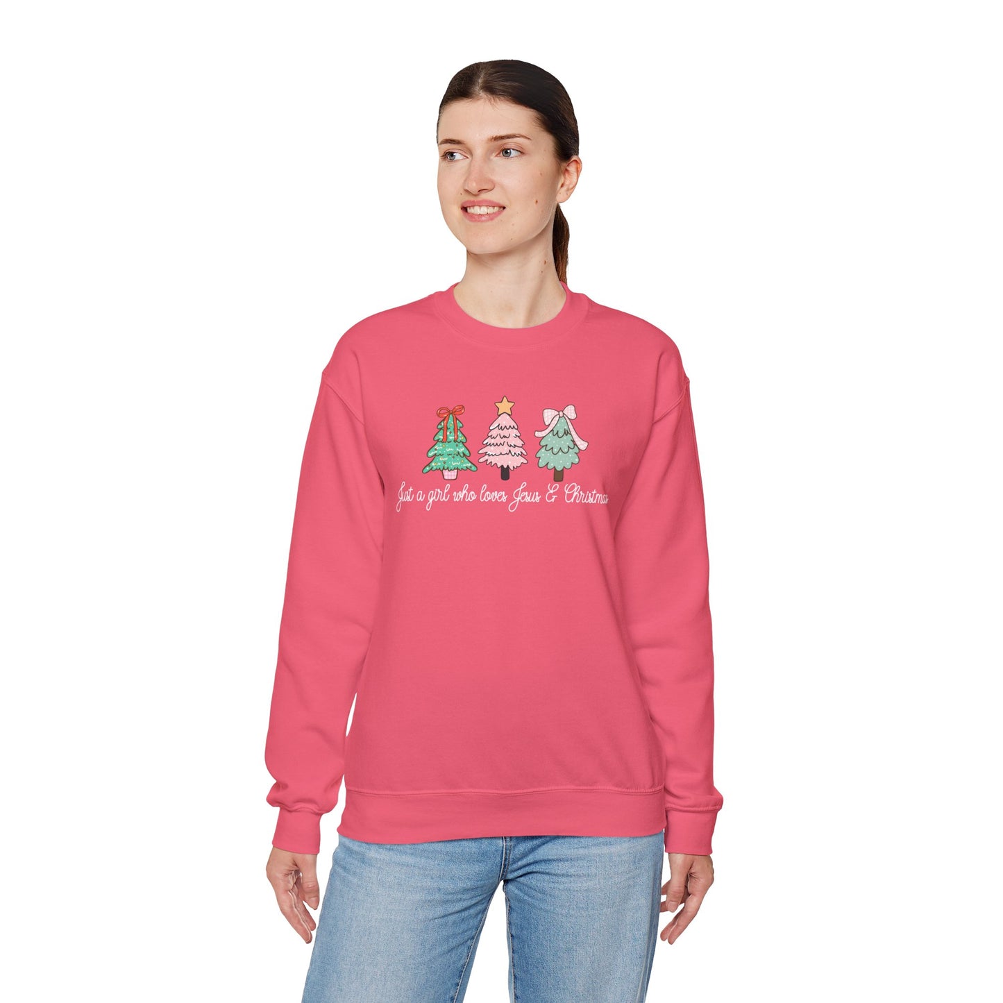 Love Jesus & Christmas Sweatshirt