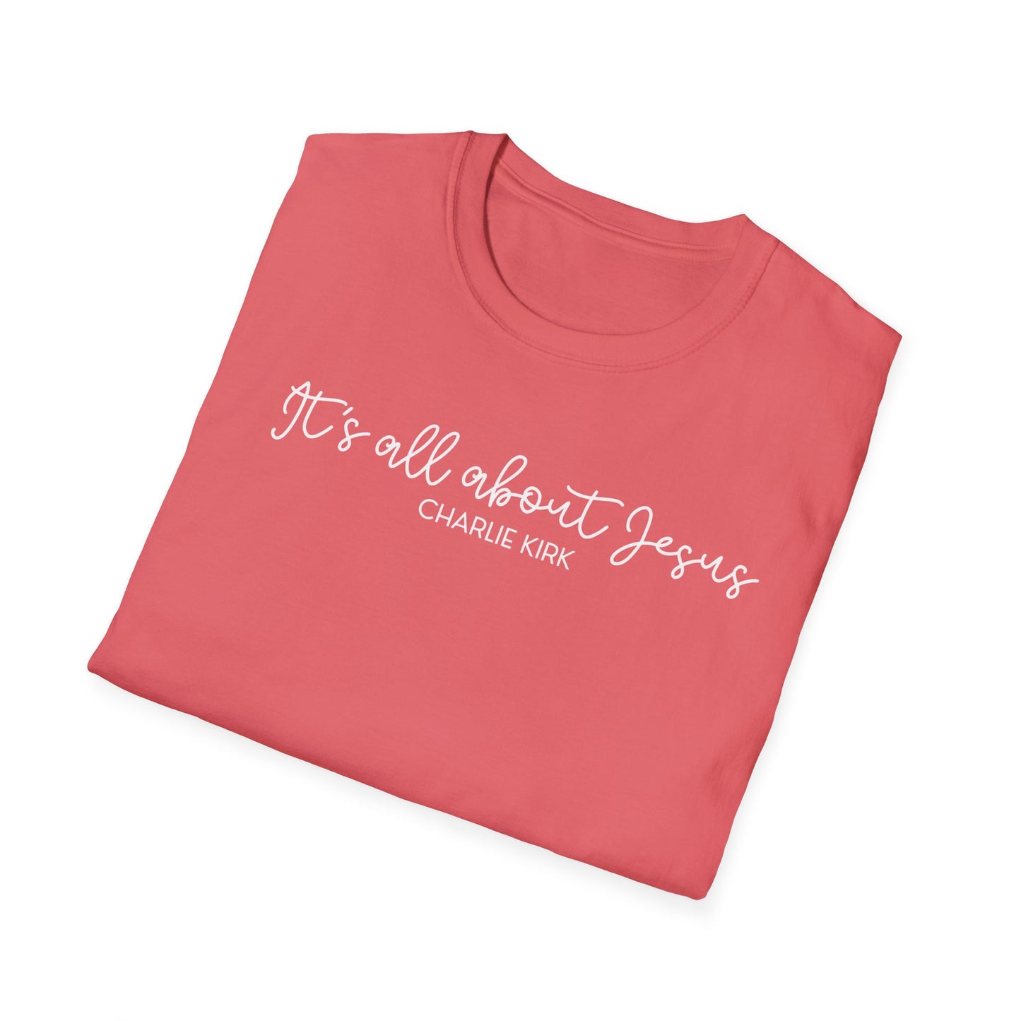 All About Jesus Tee (White Design)