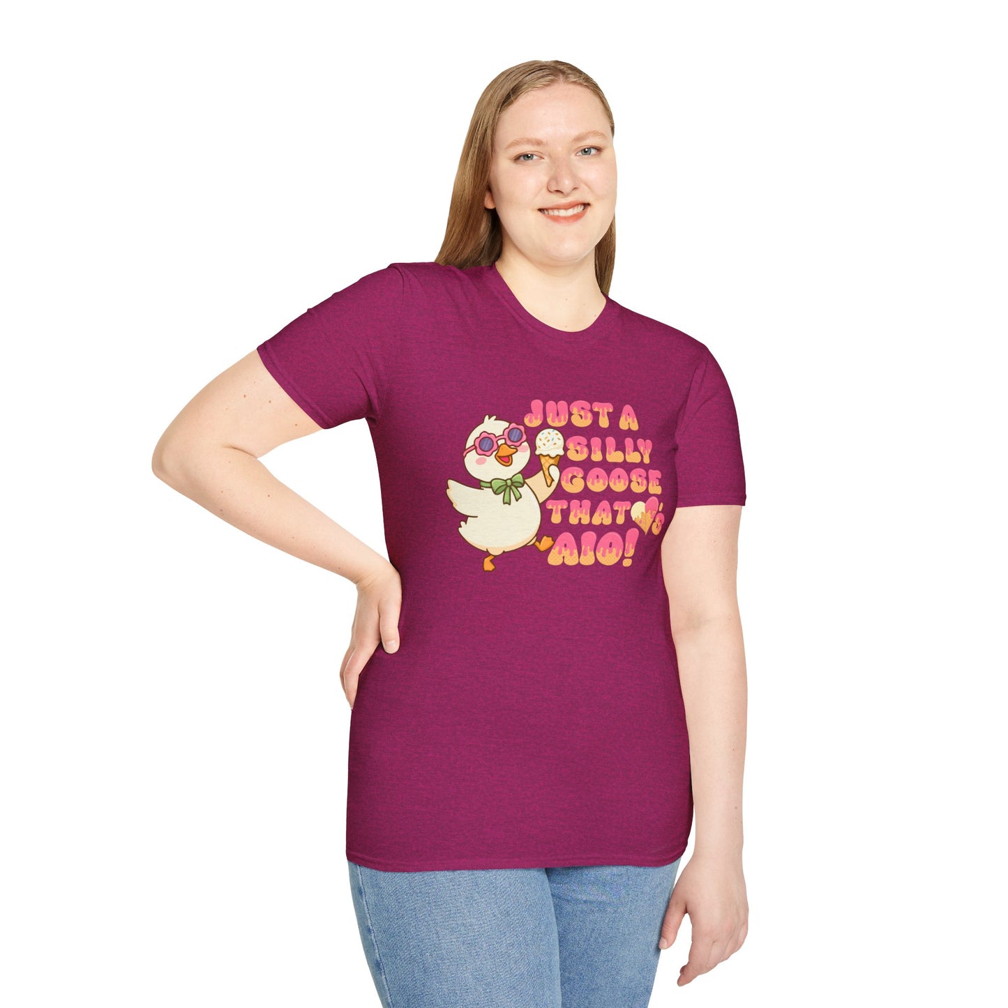 Just a Silly Goose That Loves AIO Tee