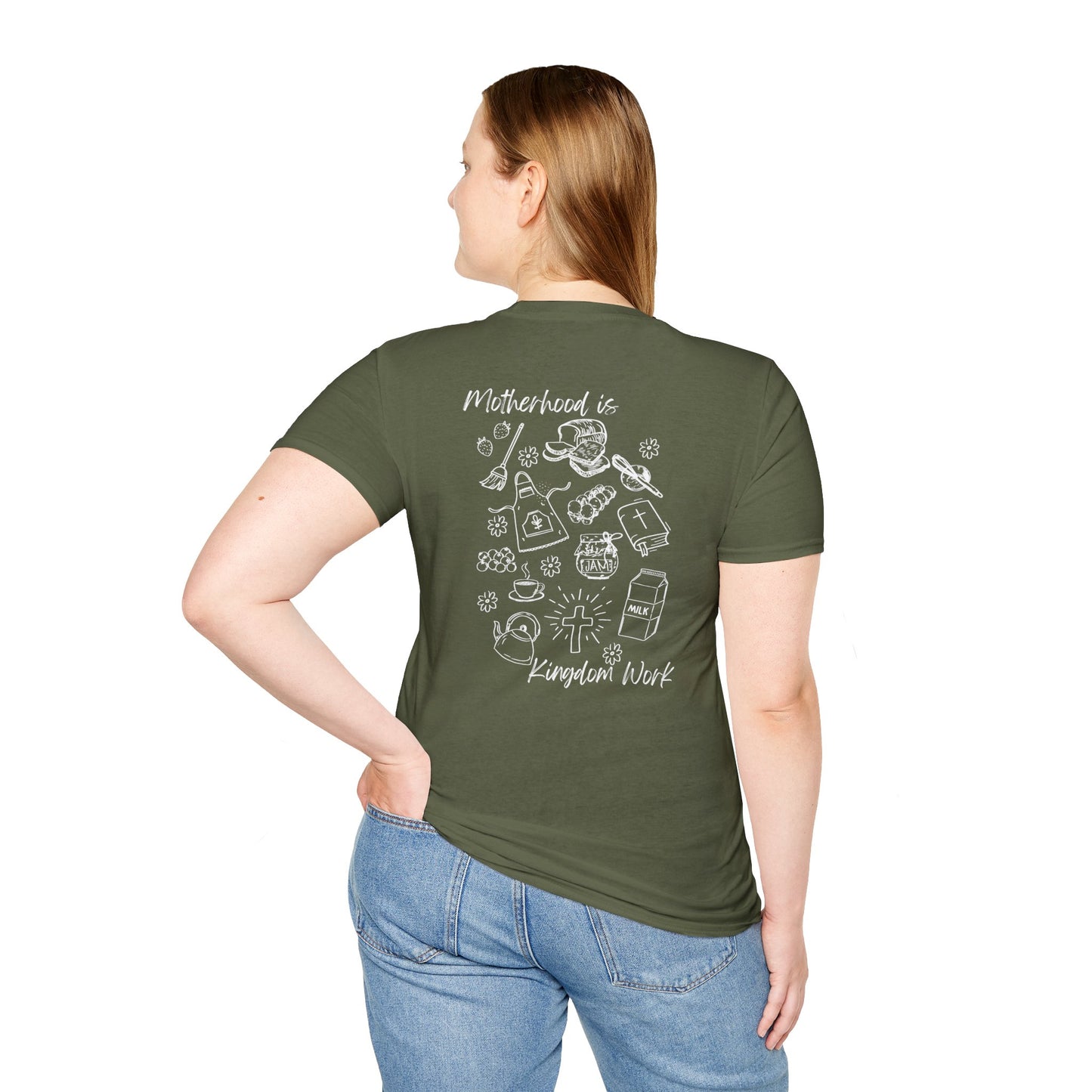 Motherhood Is Kingdom Work Tee