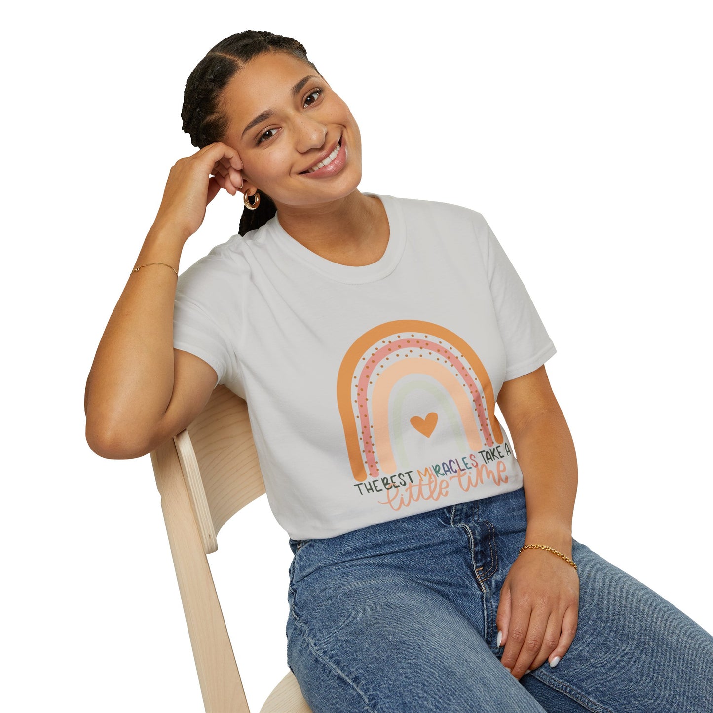 The Best Miracles Take A Little Time Tee