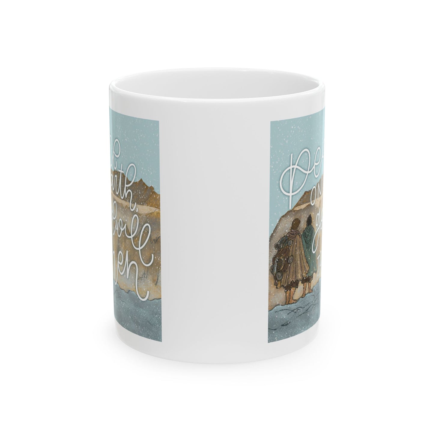 Peace on Earth Lord of the Rings Mug