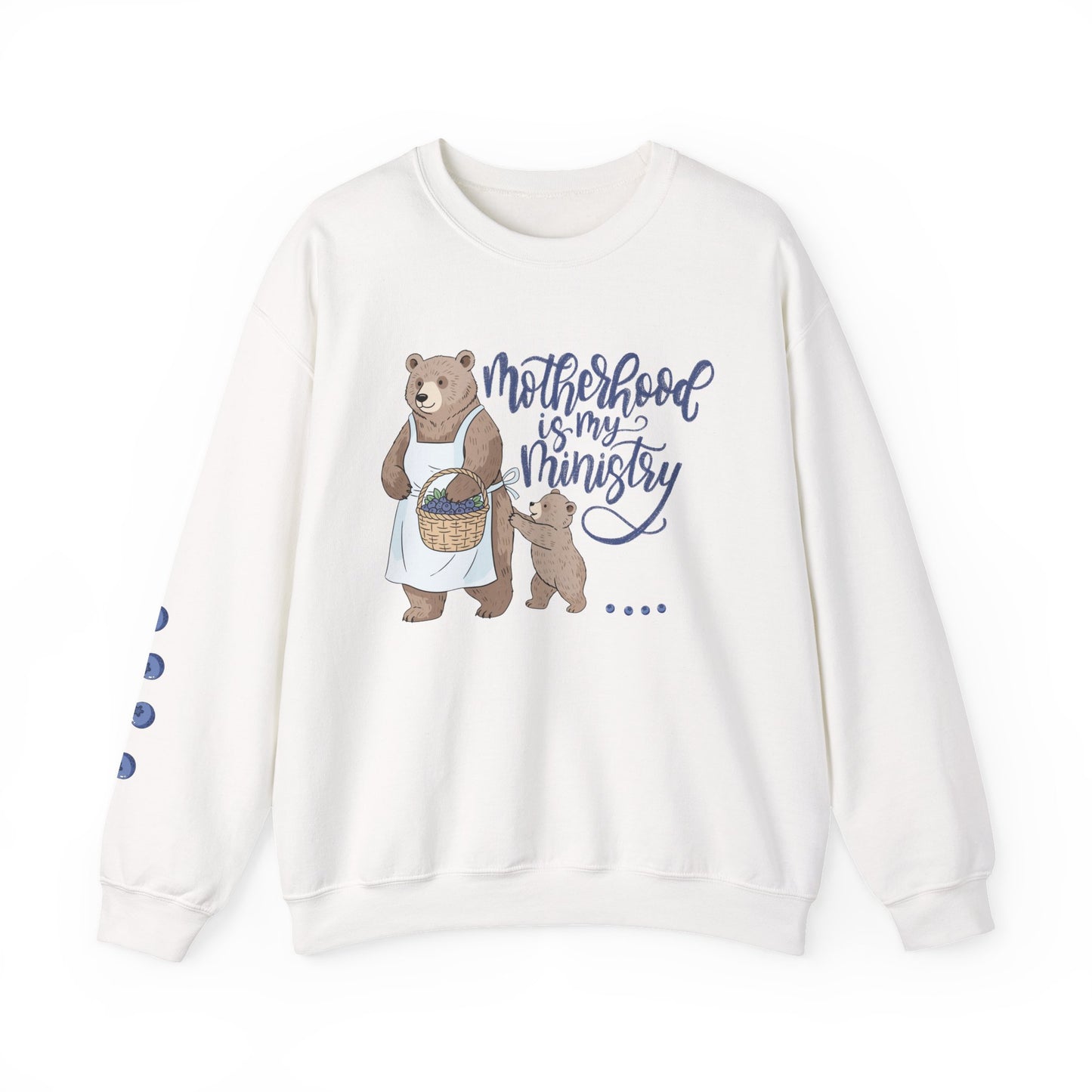 Motherhood Is My Ministry Crewneck Sweatshirt