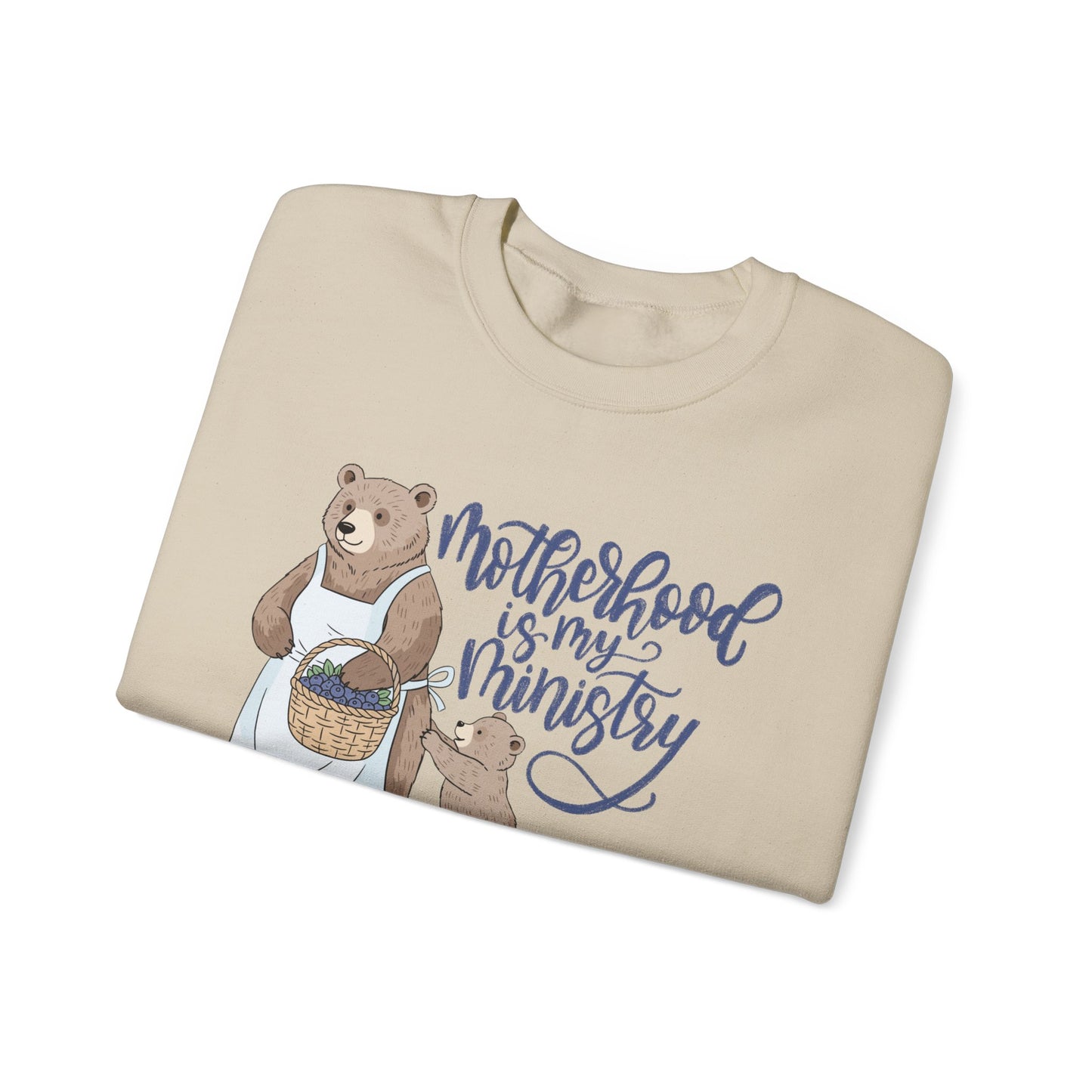 Motherhood Is My Ministry Crewneck Sweatshirt