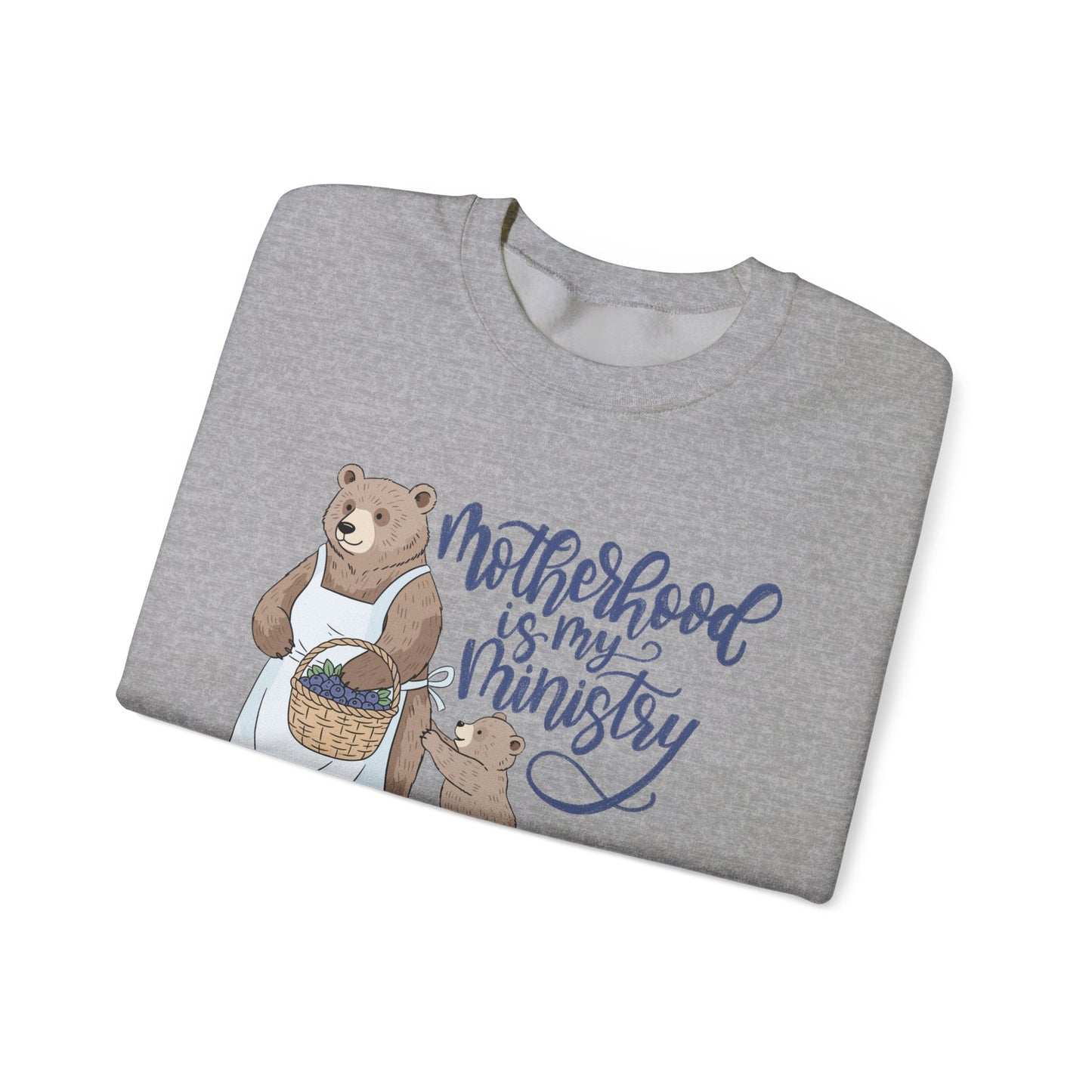 Motherhood Is My Ministry Crewneck Sweatshirt