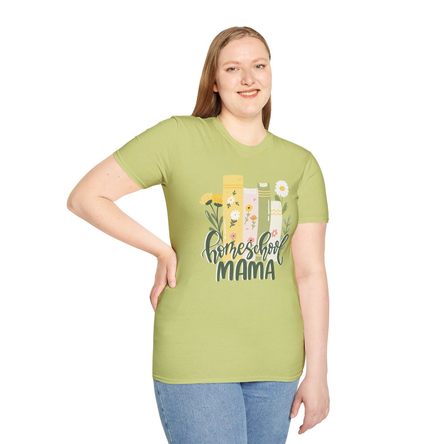 Homeschool Mama Floral Tee