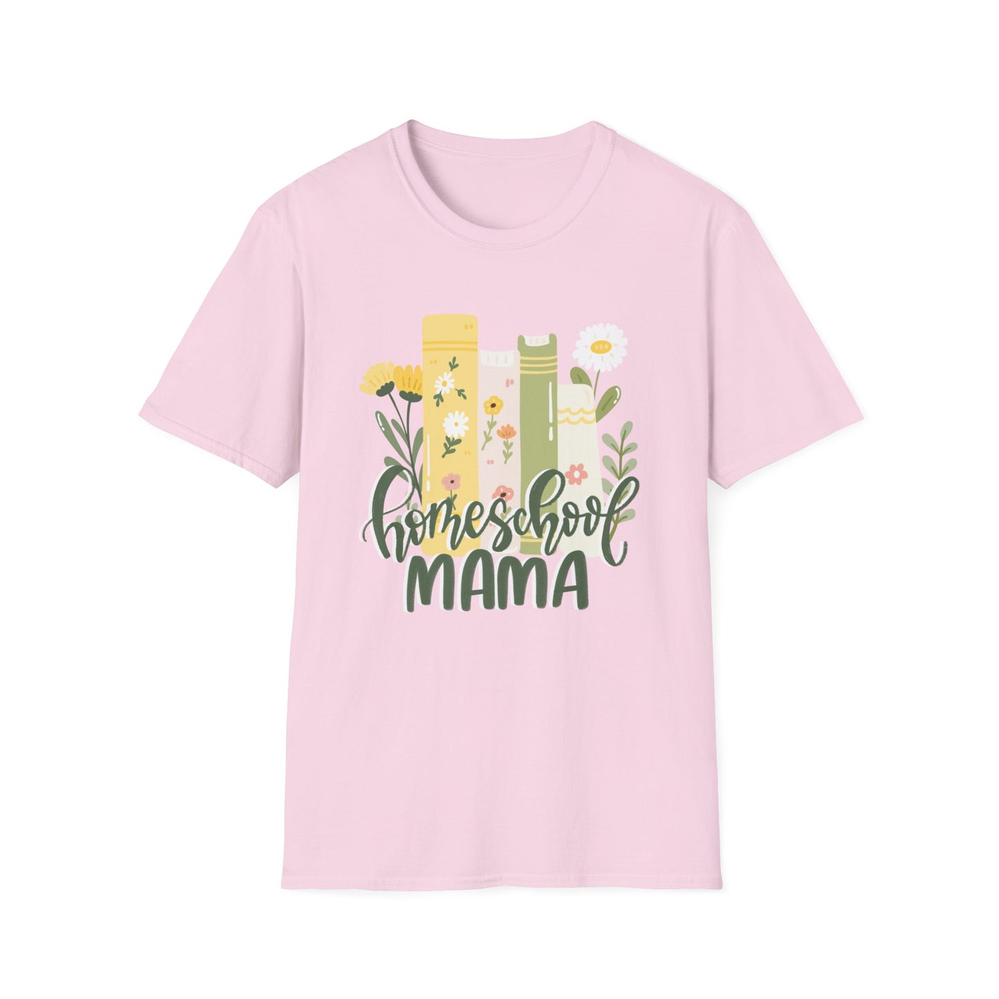 Homeschool Mama Floral Tee