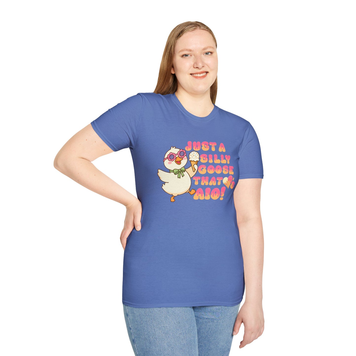 Just a Silly Goose That Loves AIO Tee