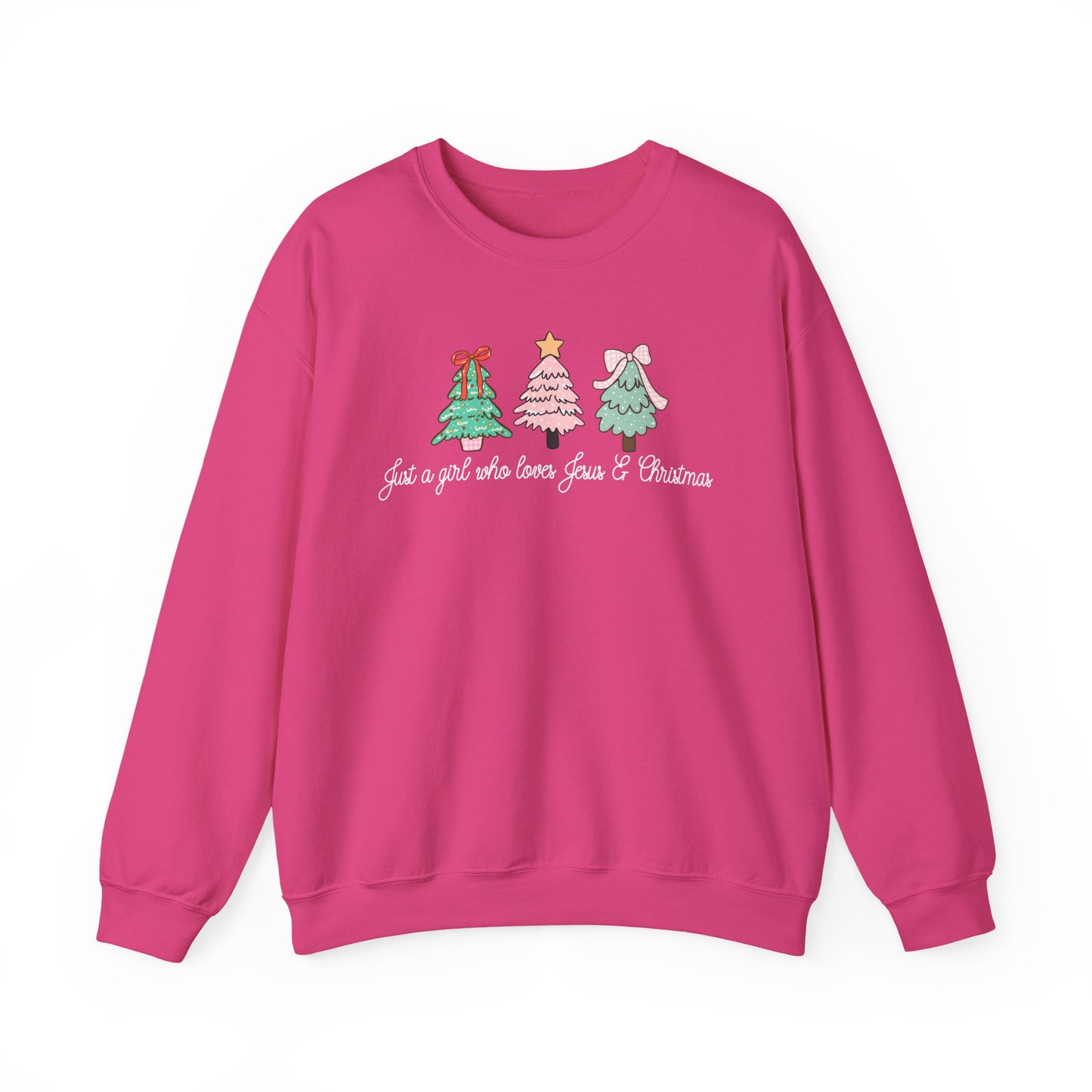 Love Jesus & Christmas Sweatshirt
