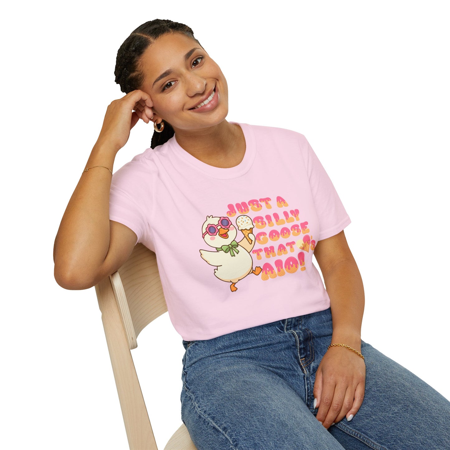 Just a Silly Goose That Loves AIO Tee