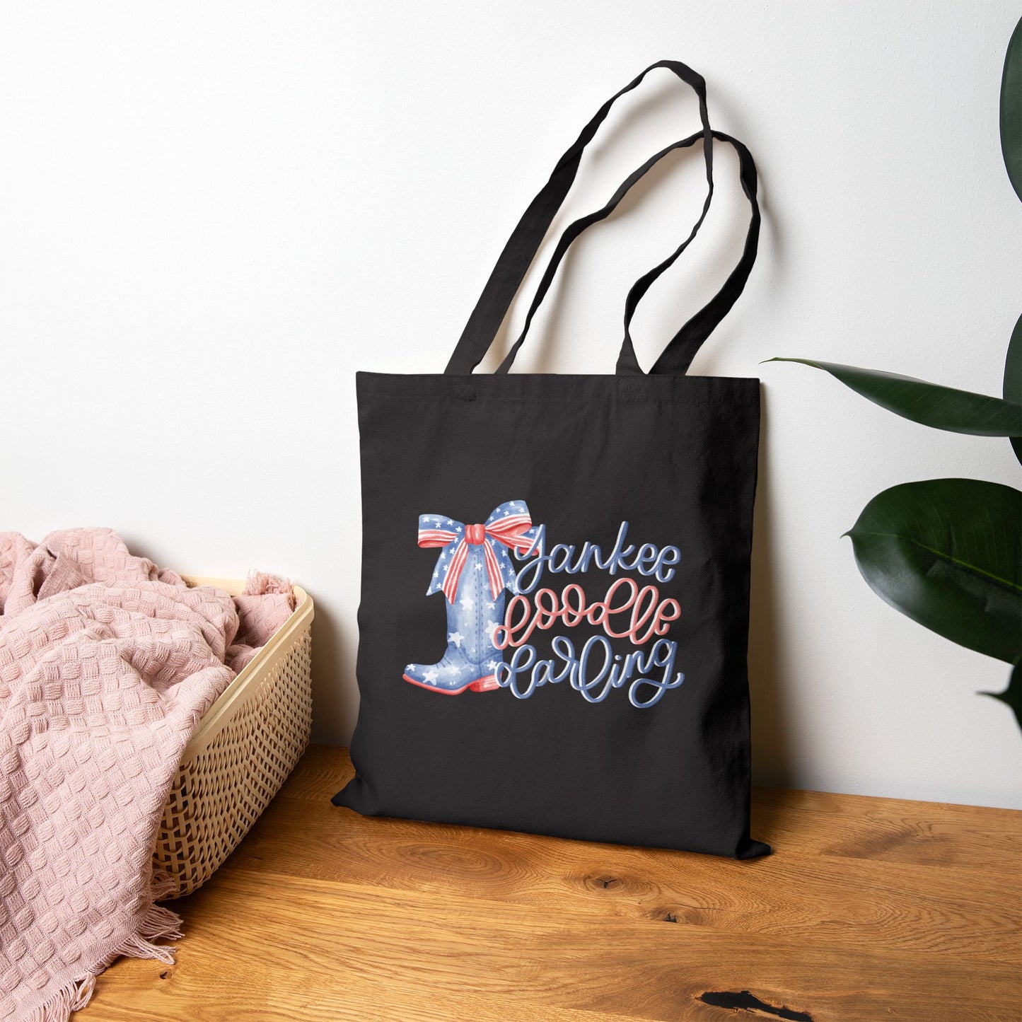 Yankee Doodle Darling Canvas Tote