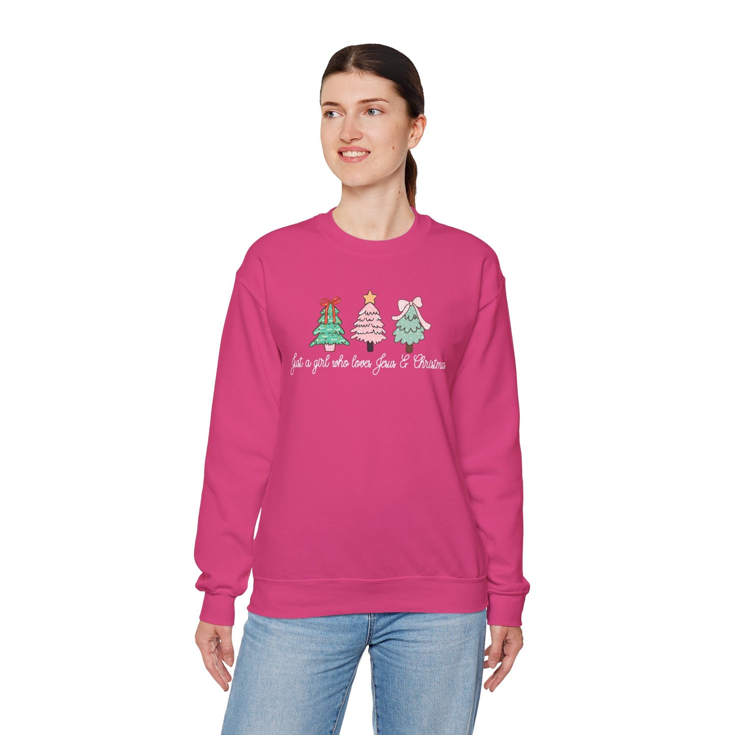 Love Jesus & Christmas Sweatshirt