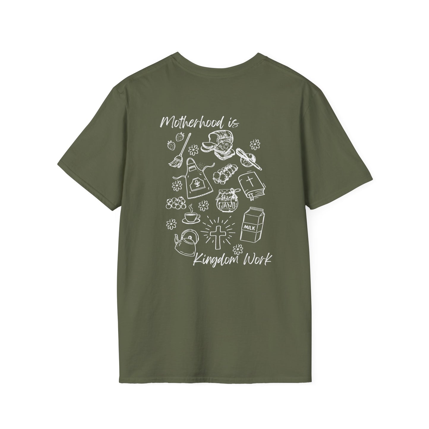 Motherhood Is Kingdom Work Tee