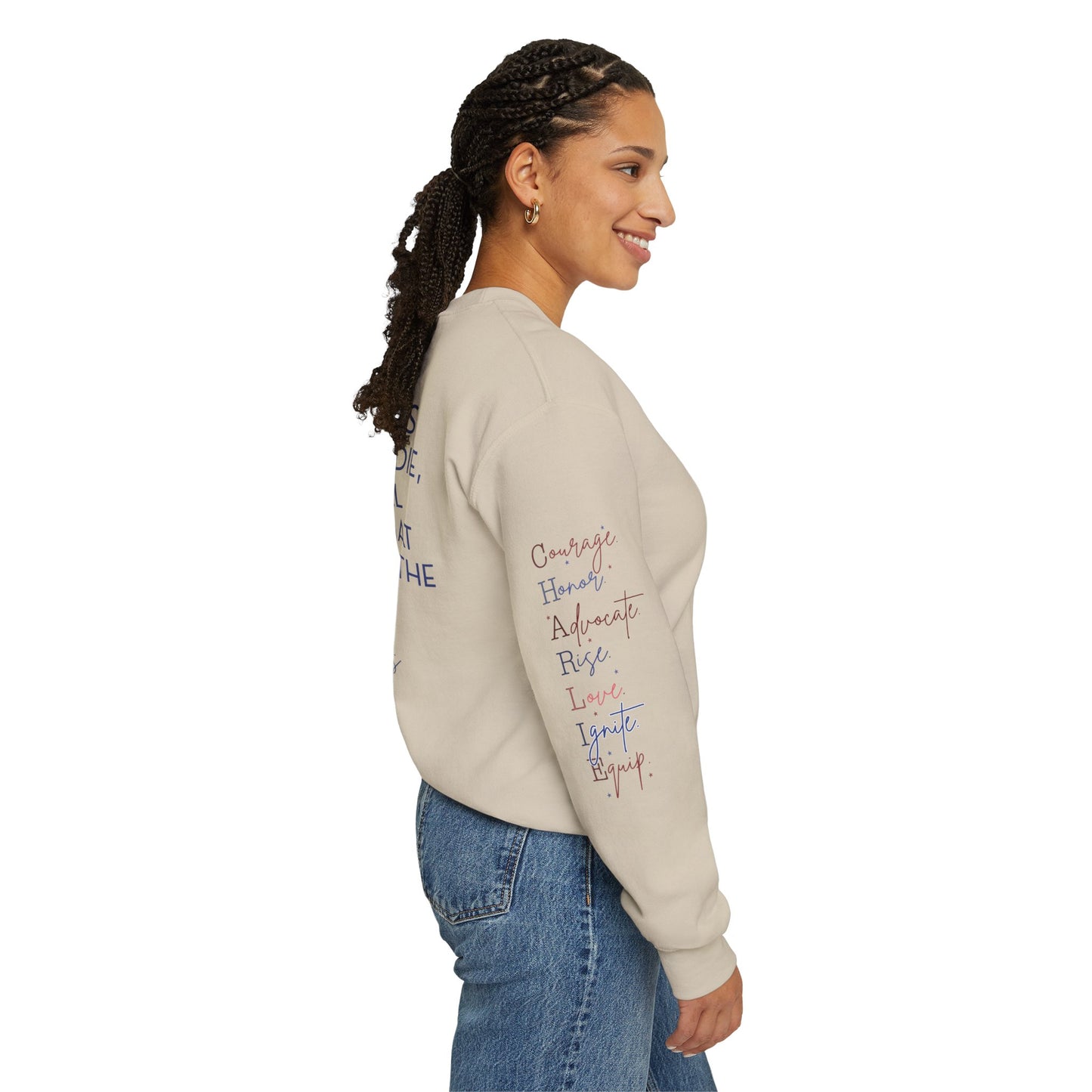 All About Jesus Crewneck Sweatshirt