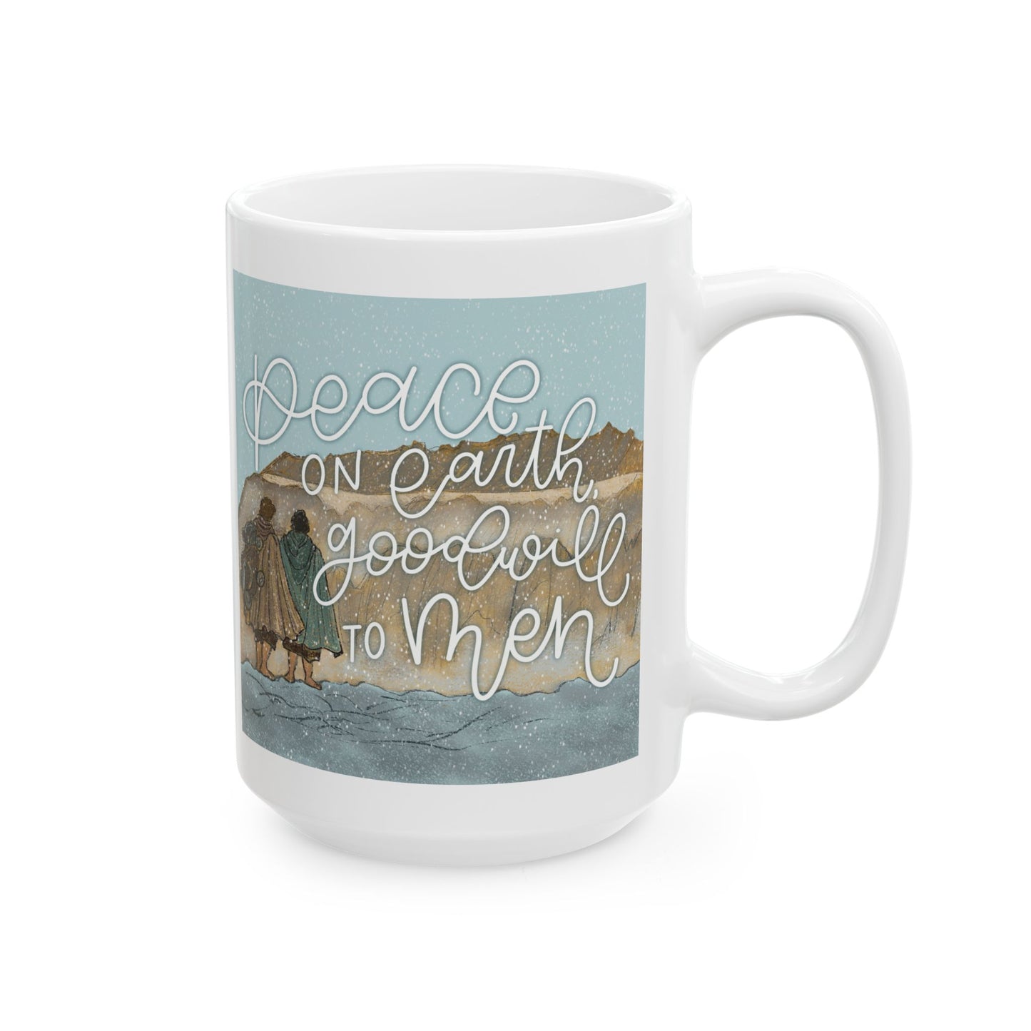 Peace on Earth Lord of the Rings Mug