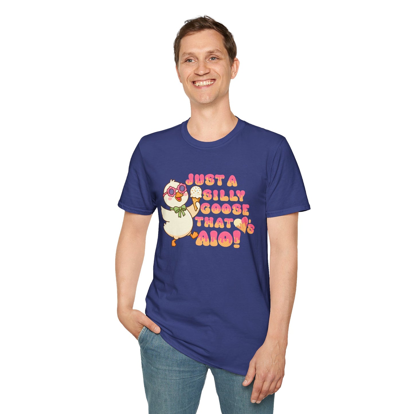 Just a Silly Goose That Loves AIO Tee