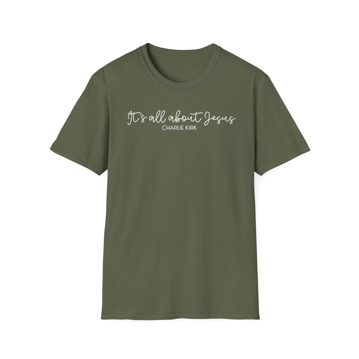 All About Jesus Tee (White Design)