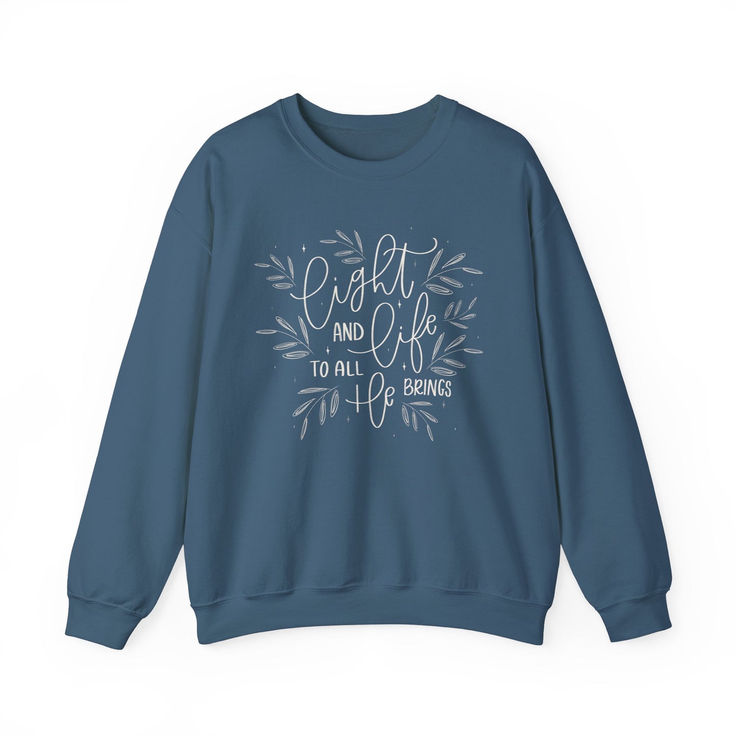 Light and Life to All Crewneck