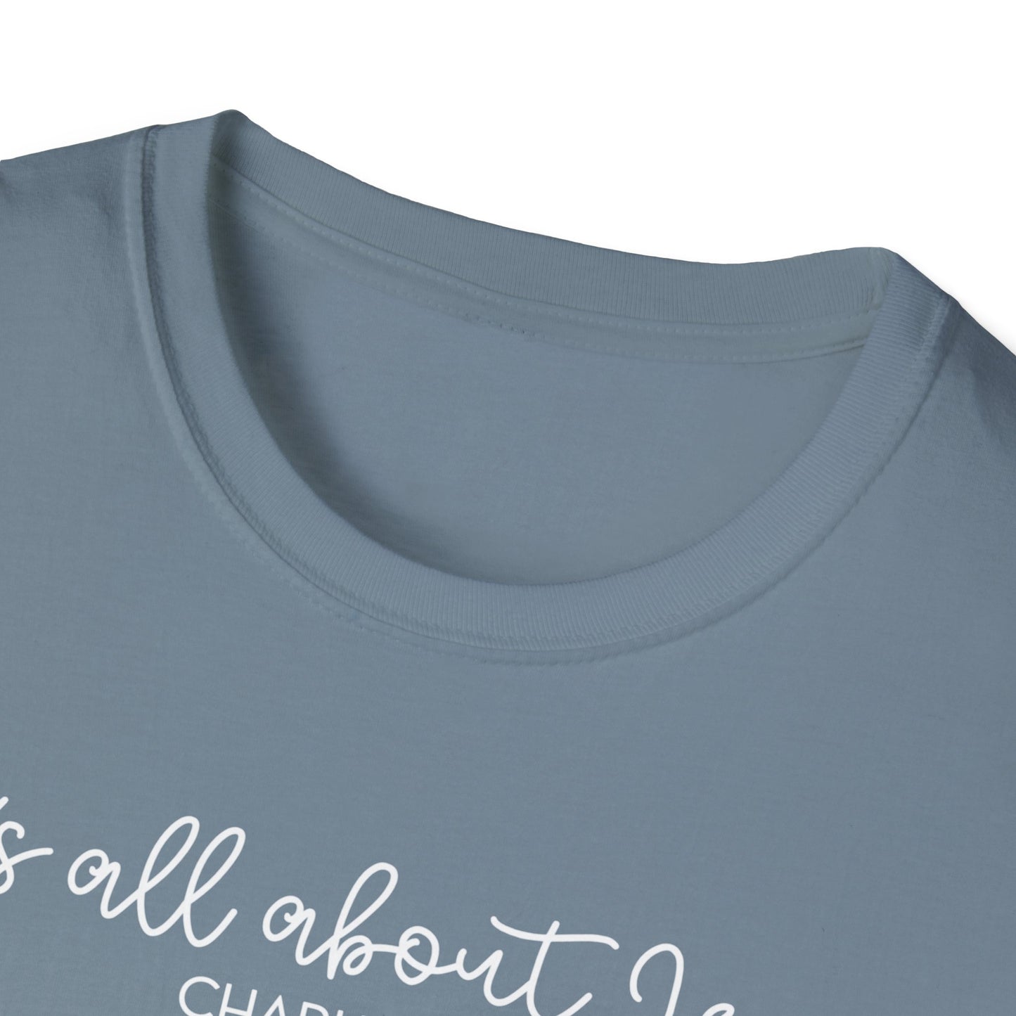 All About Jesus Tee (White Design)