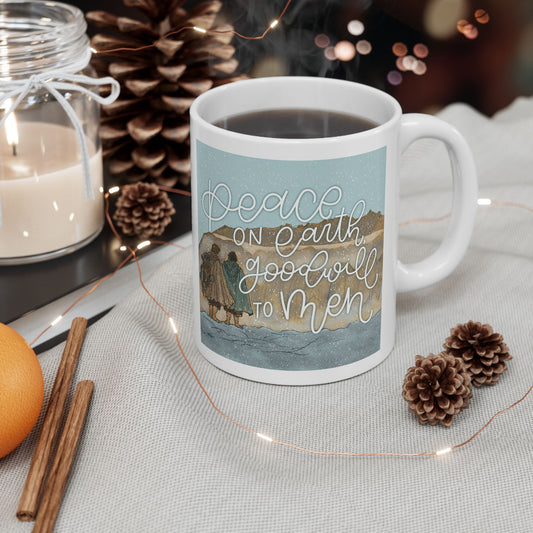 Peace on Earth Lord of the Rings Mug